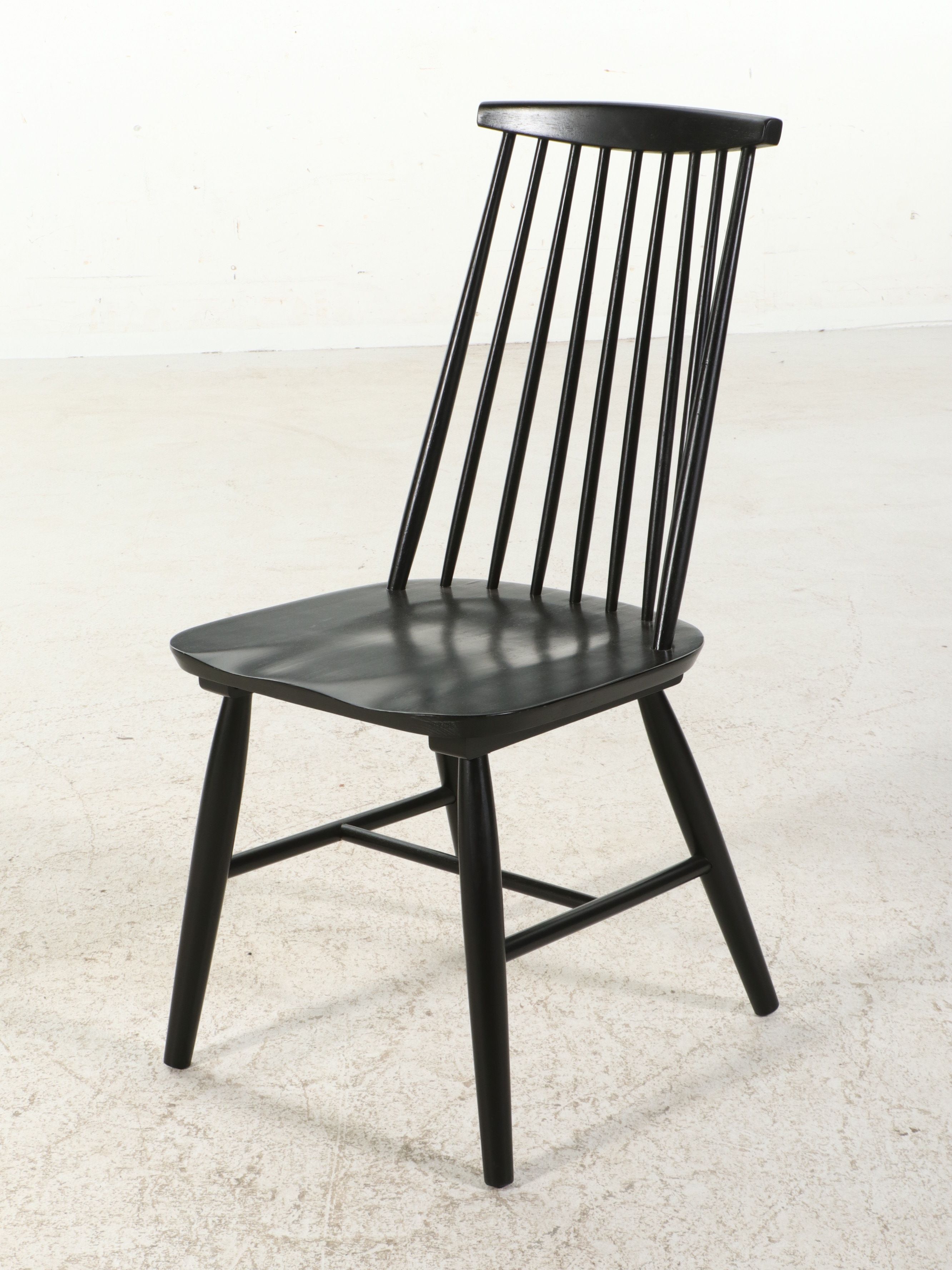 Five Piece Dining Set with Mosaic Pedestal Dining Table and Spindle-Back Chairs