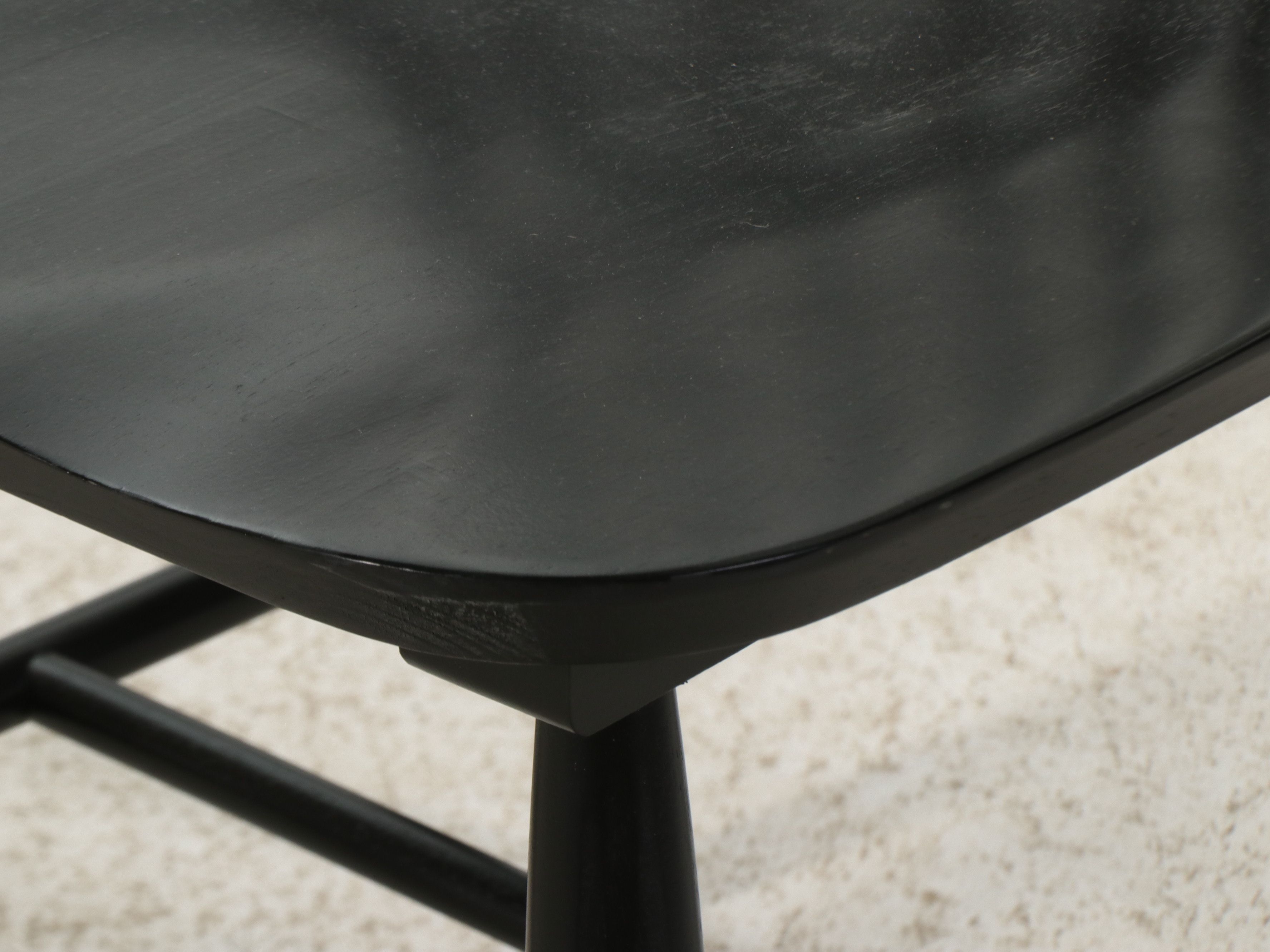 Five Piece Dining Set with Mosaic Pedestal Dining Table and Spindle-Back Chairs