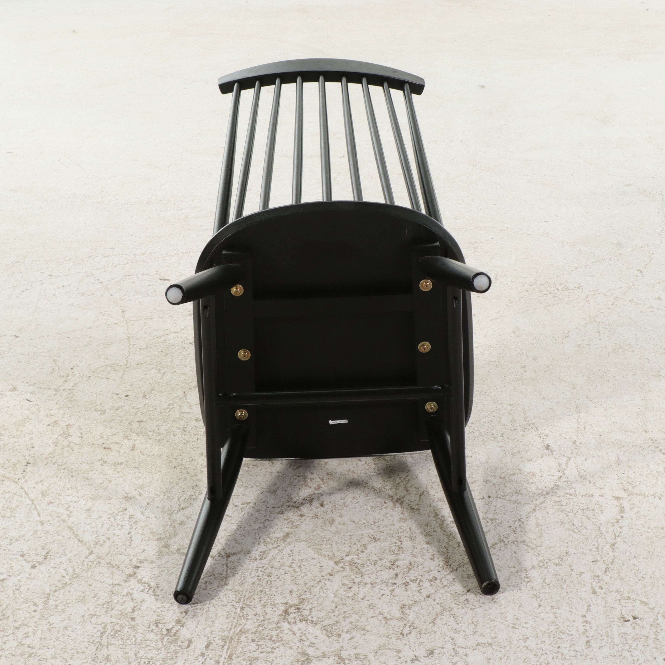 Five Piece Dining Set with Mosaic Pedestal Dining Table and Spindle-Back Chairs