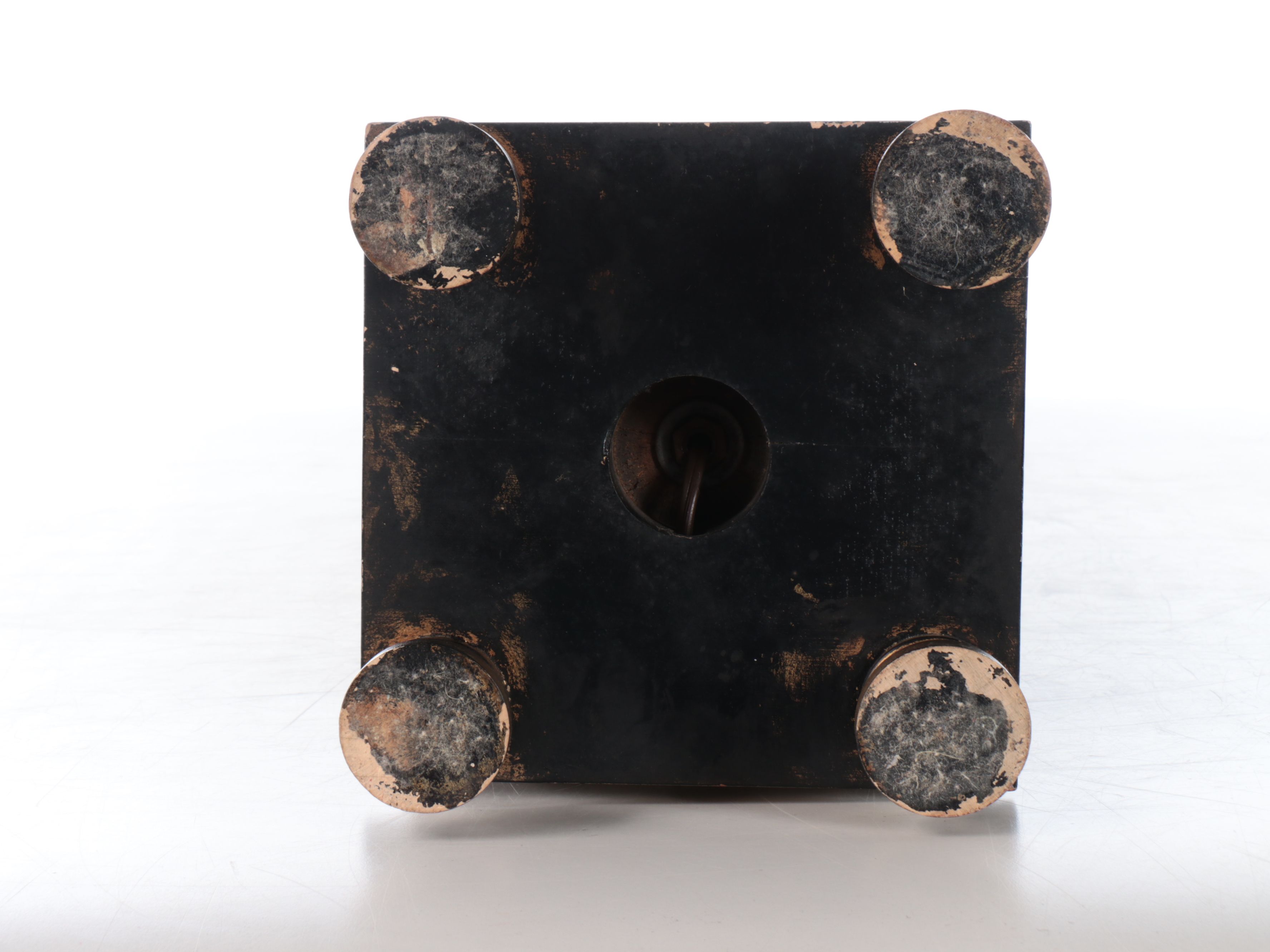 Bronzed Foil Finish Obelisk Floor Lamp, Late 20th Century