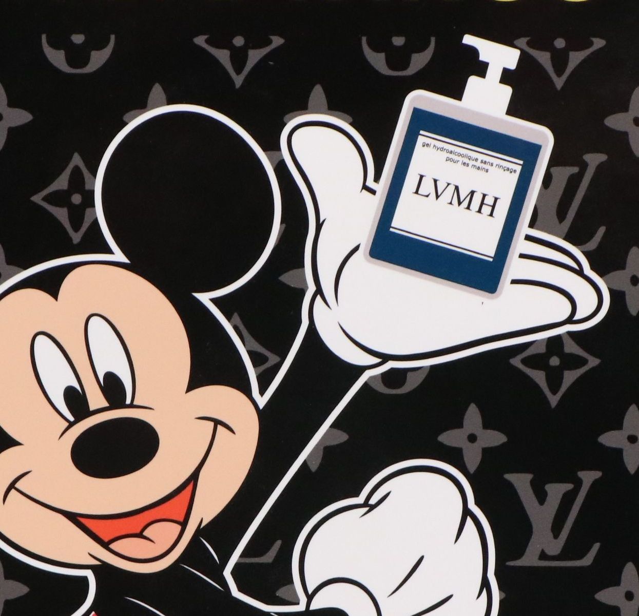 After Mr. Labite Pop Art Digital Prints from "Covid Collection," 2021