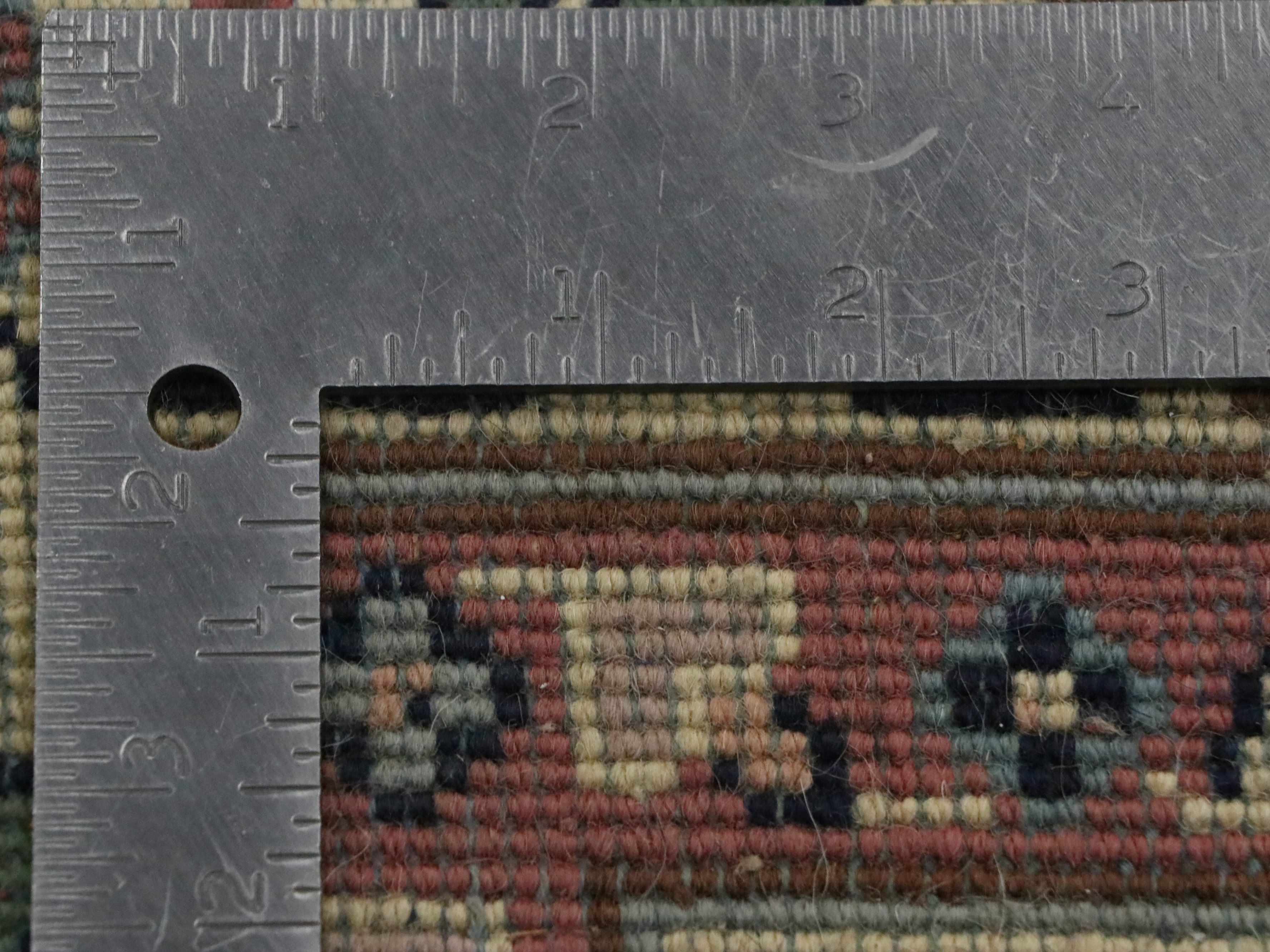 11'10" x 18'3" Hand-Knotted Pakistani Peshawar Mansion or Palace-Sized Rug