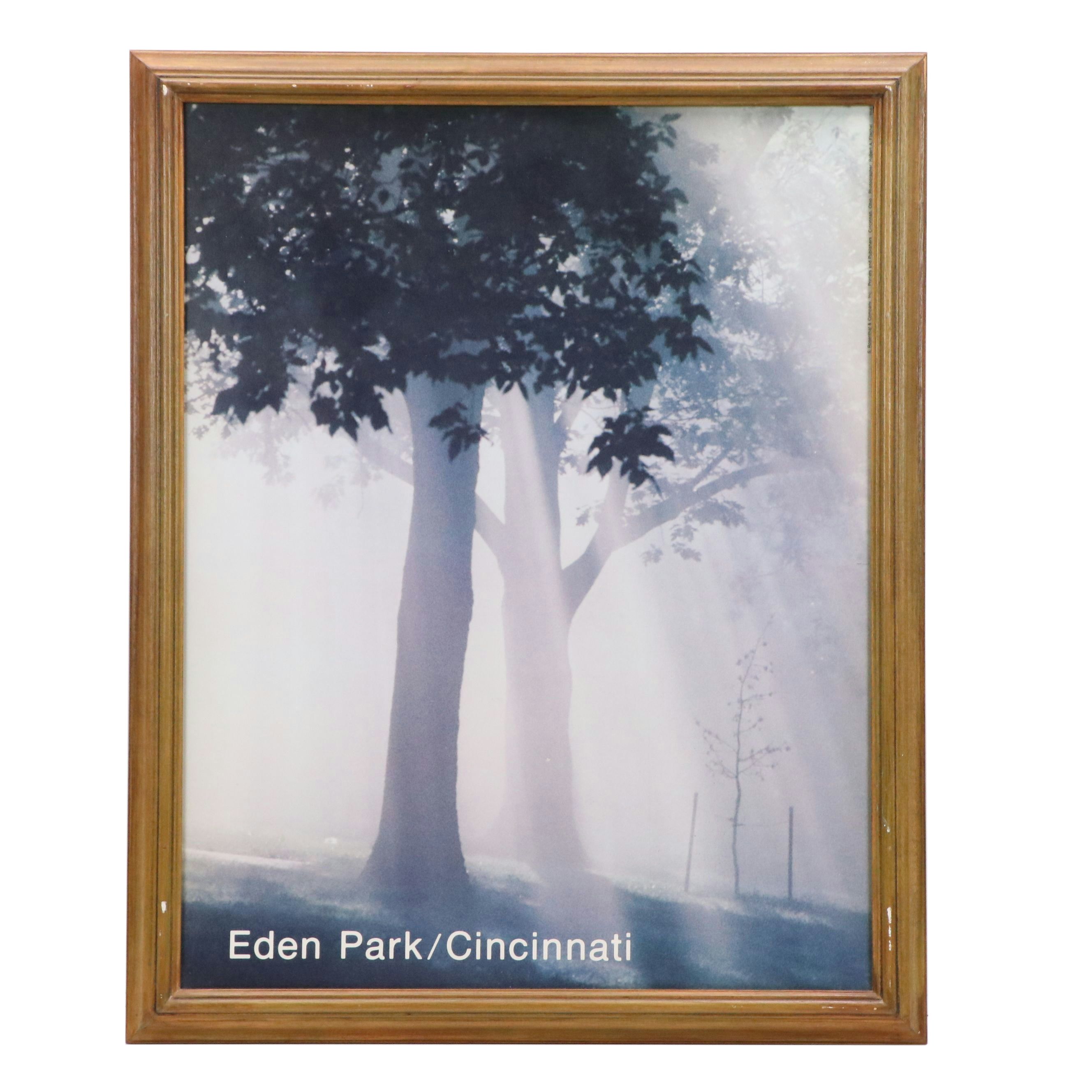 Offset Lithograph After Robert A. Flischel "Eden Park/Cincinnati"