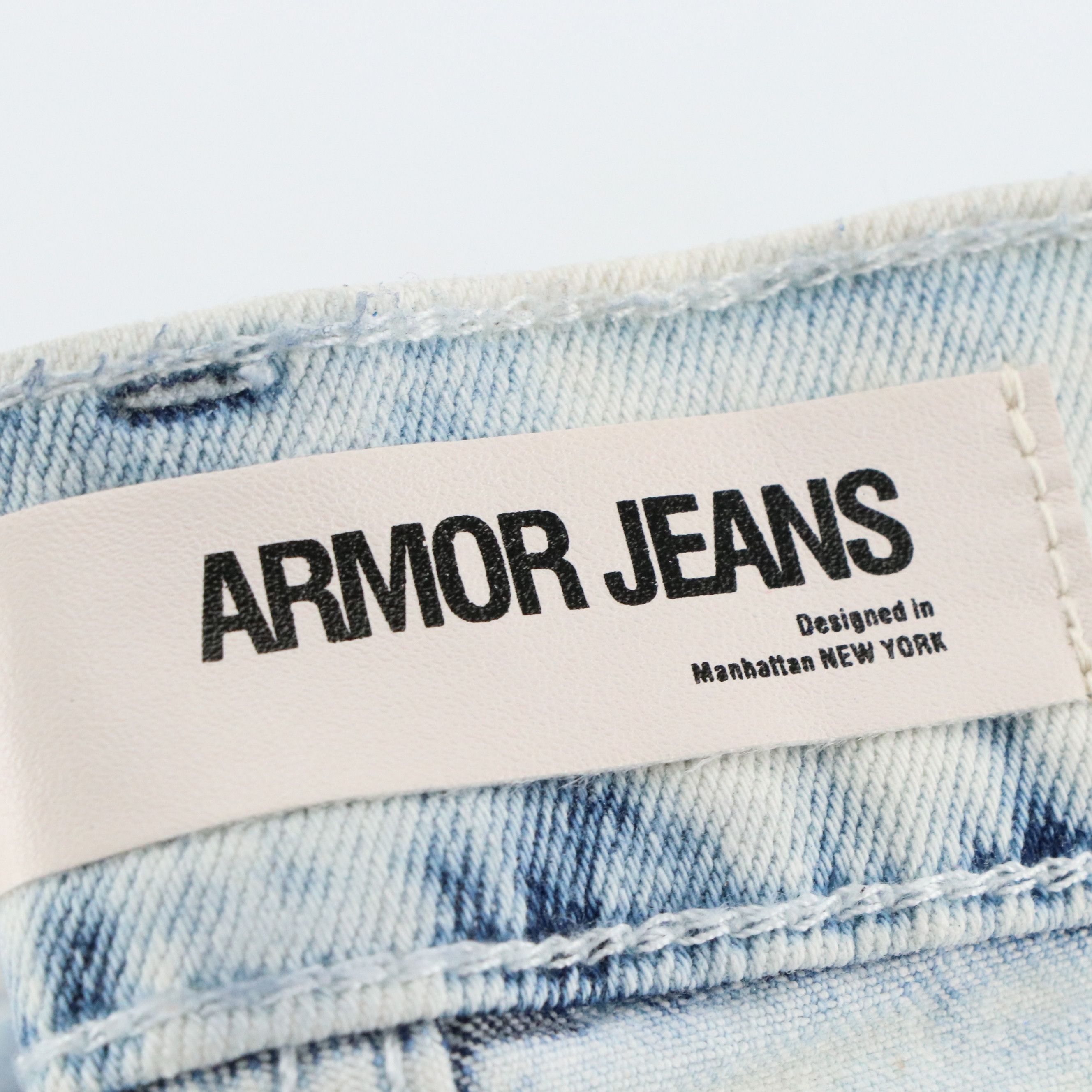 Men's Armor Jeans Foil Wash Stacked Jeans and Young LA Scuba Cargo Sweatpants