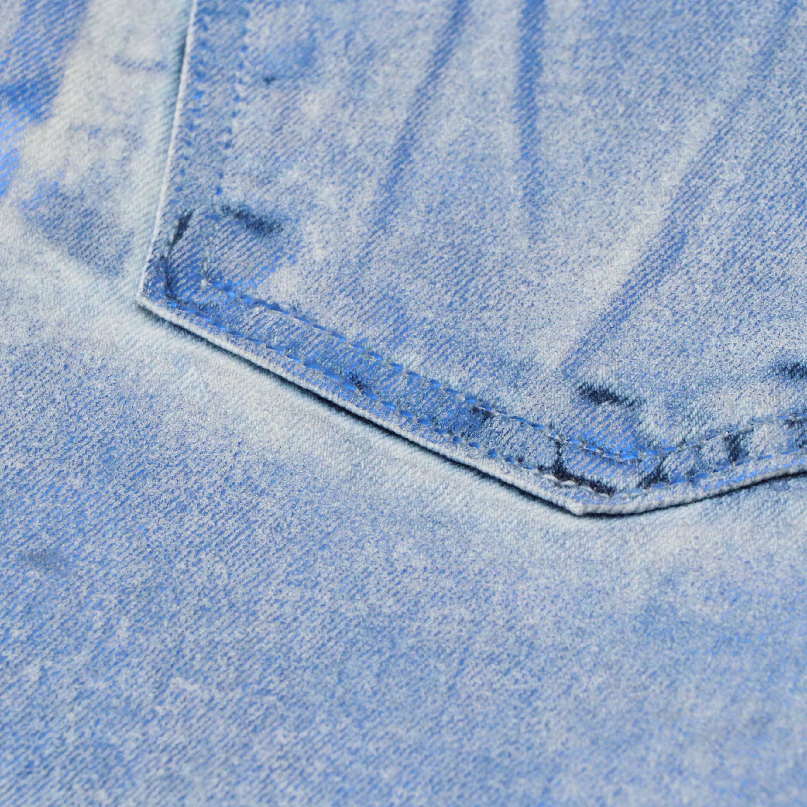 Men's Armor Jeans Foil Wash Stacked Jeans and Young LA Scuba Cargo Sweatpants