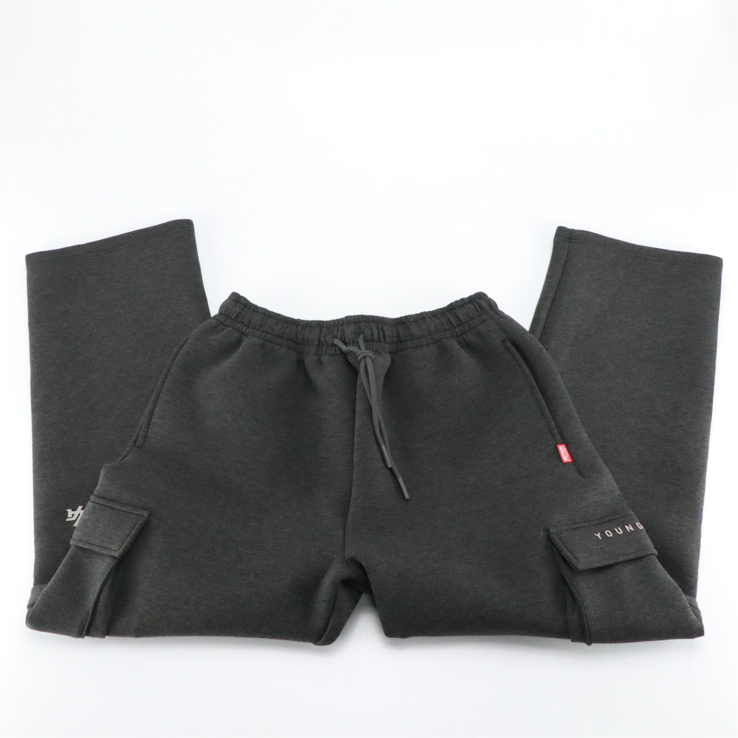 Men's Armor Jeans Foil Wash Stacked Jeans and Young LA Scuba Cargo Sweatpants