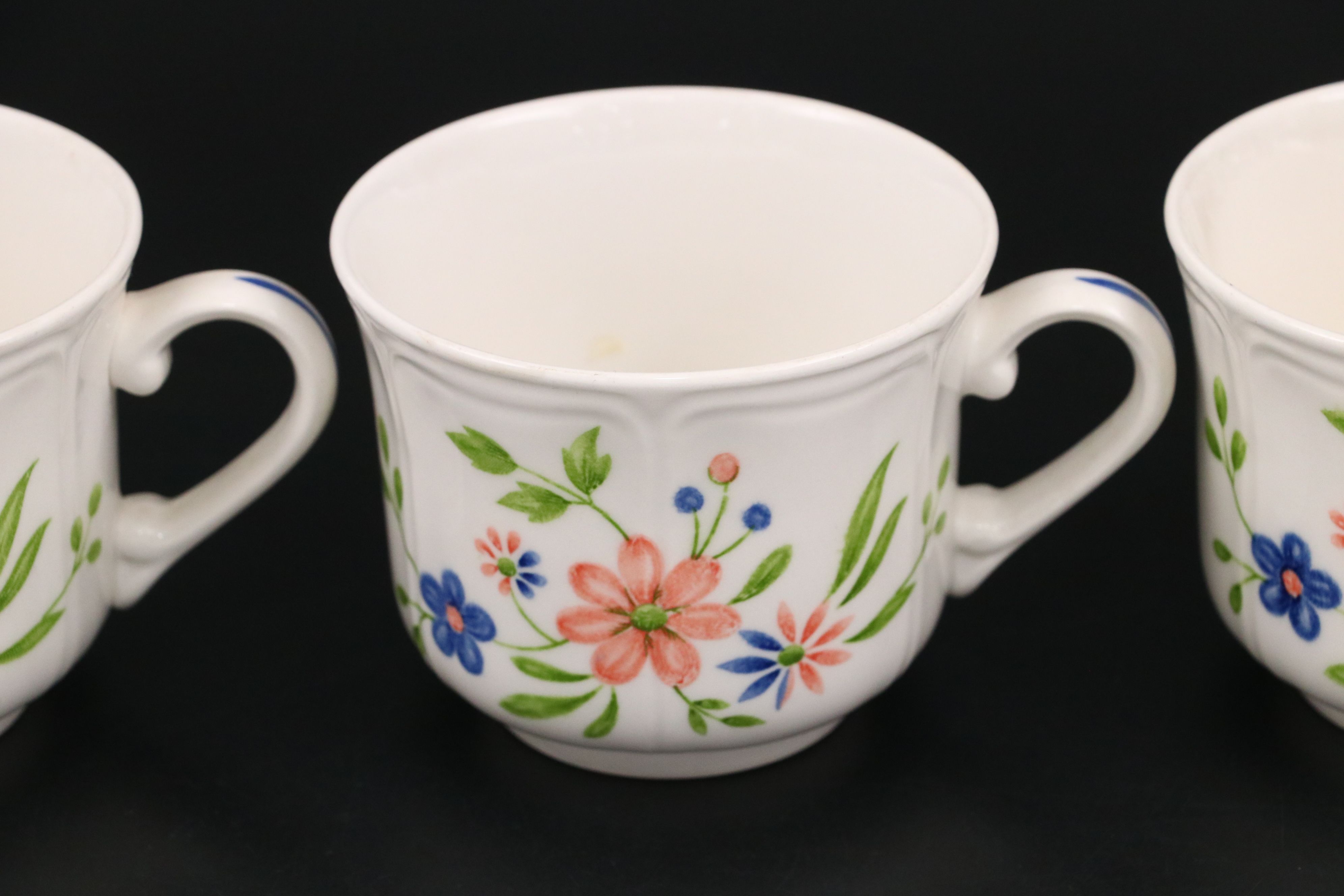 Sears "Country French" Floral Ceramic Dinnerware, 1970s