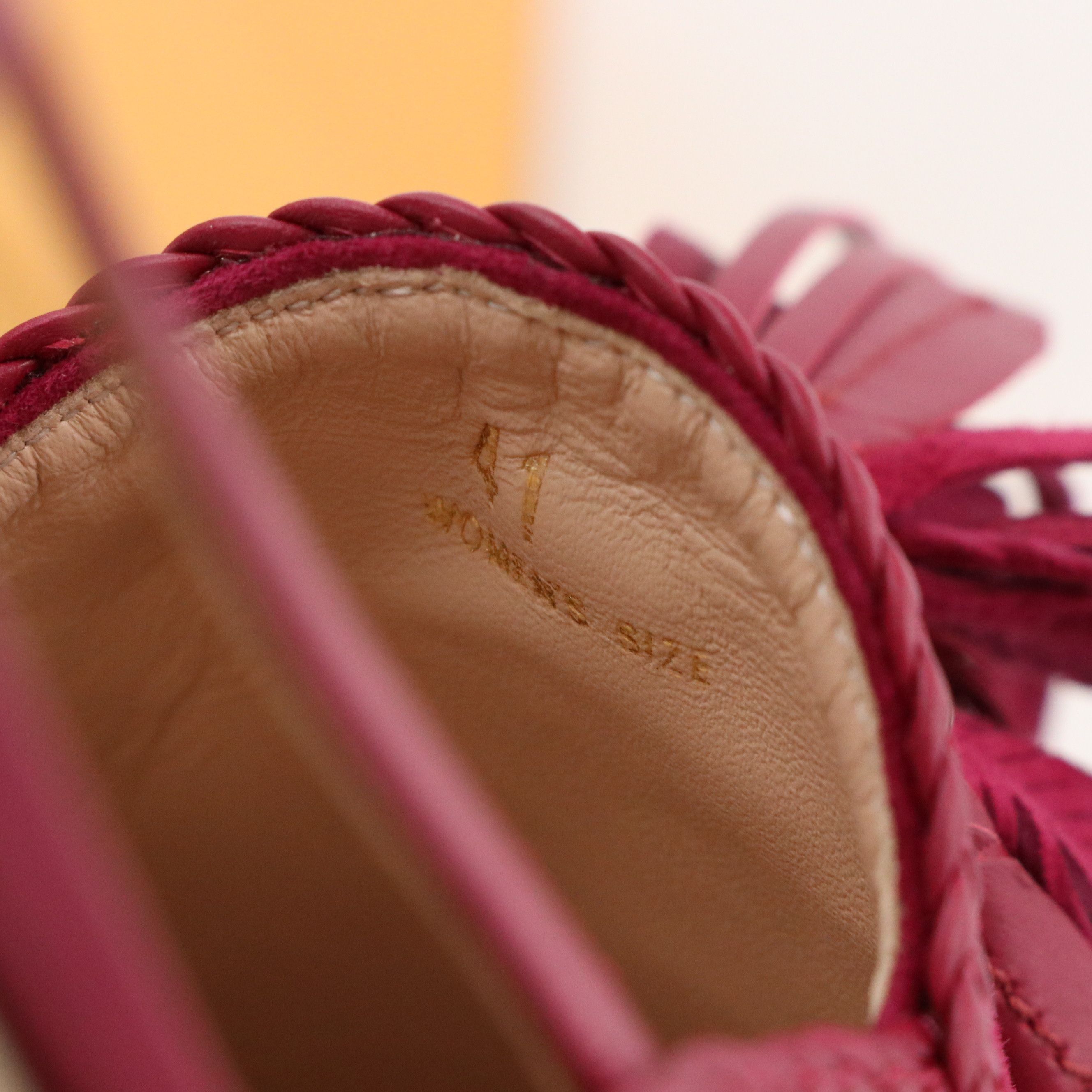 Tod's Tassel Slingback Kitten Heel Pumps in Suede/Leather with Box