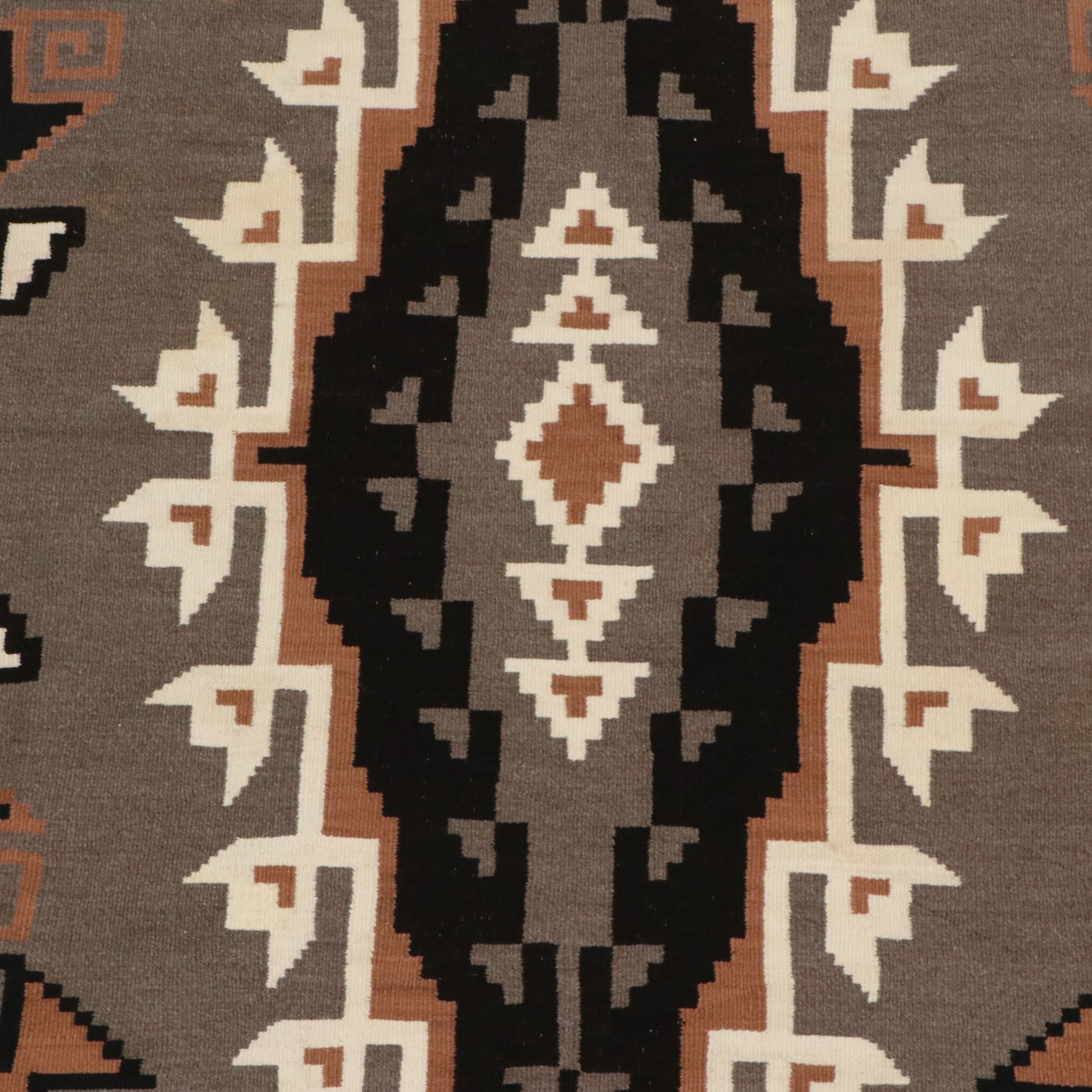 5'4 x 8'11 Handwoven Navajo Eye Dazzler Area Rug