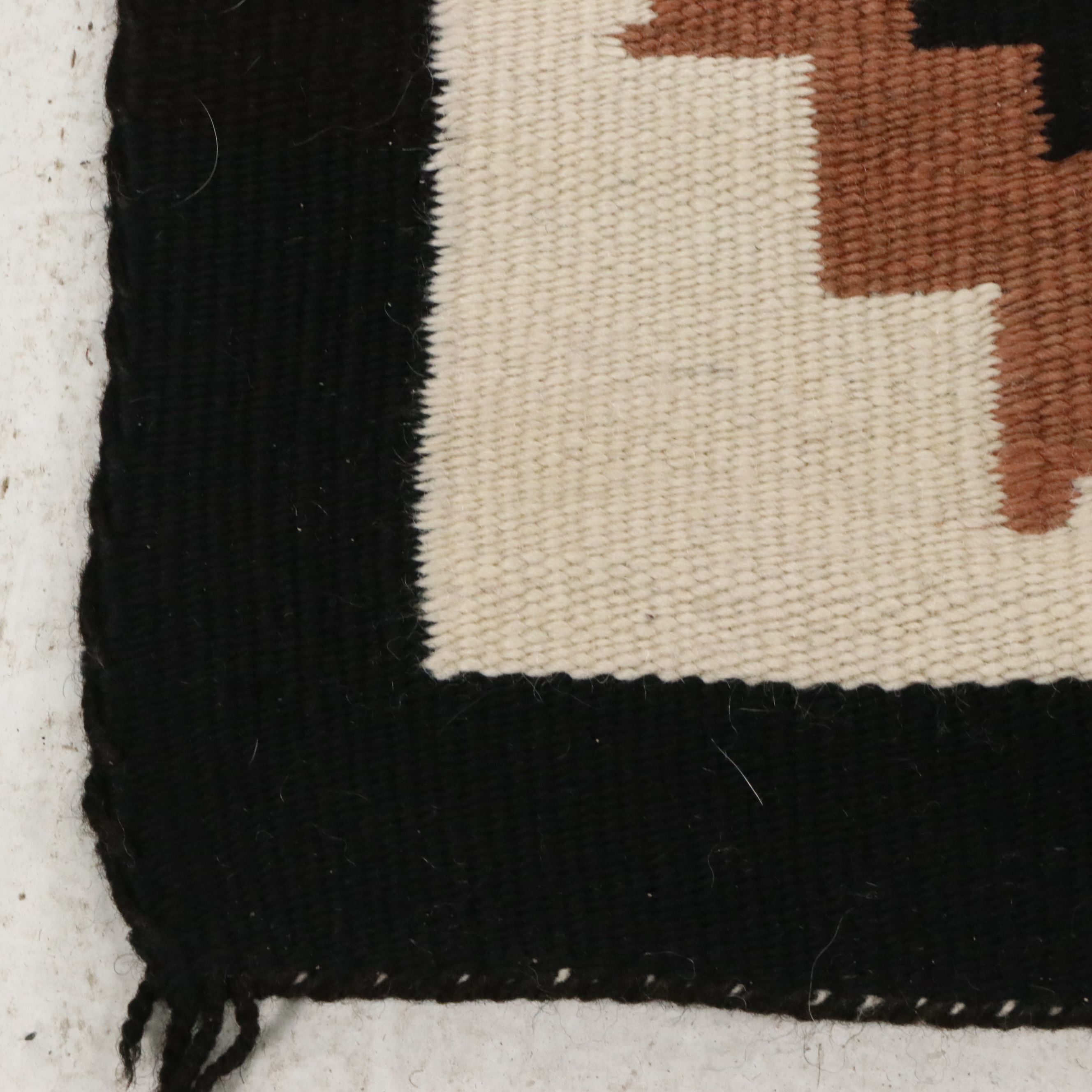 5'4 x 8'11 Handwoven Navajo Eye Dazzler Area Rug