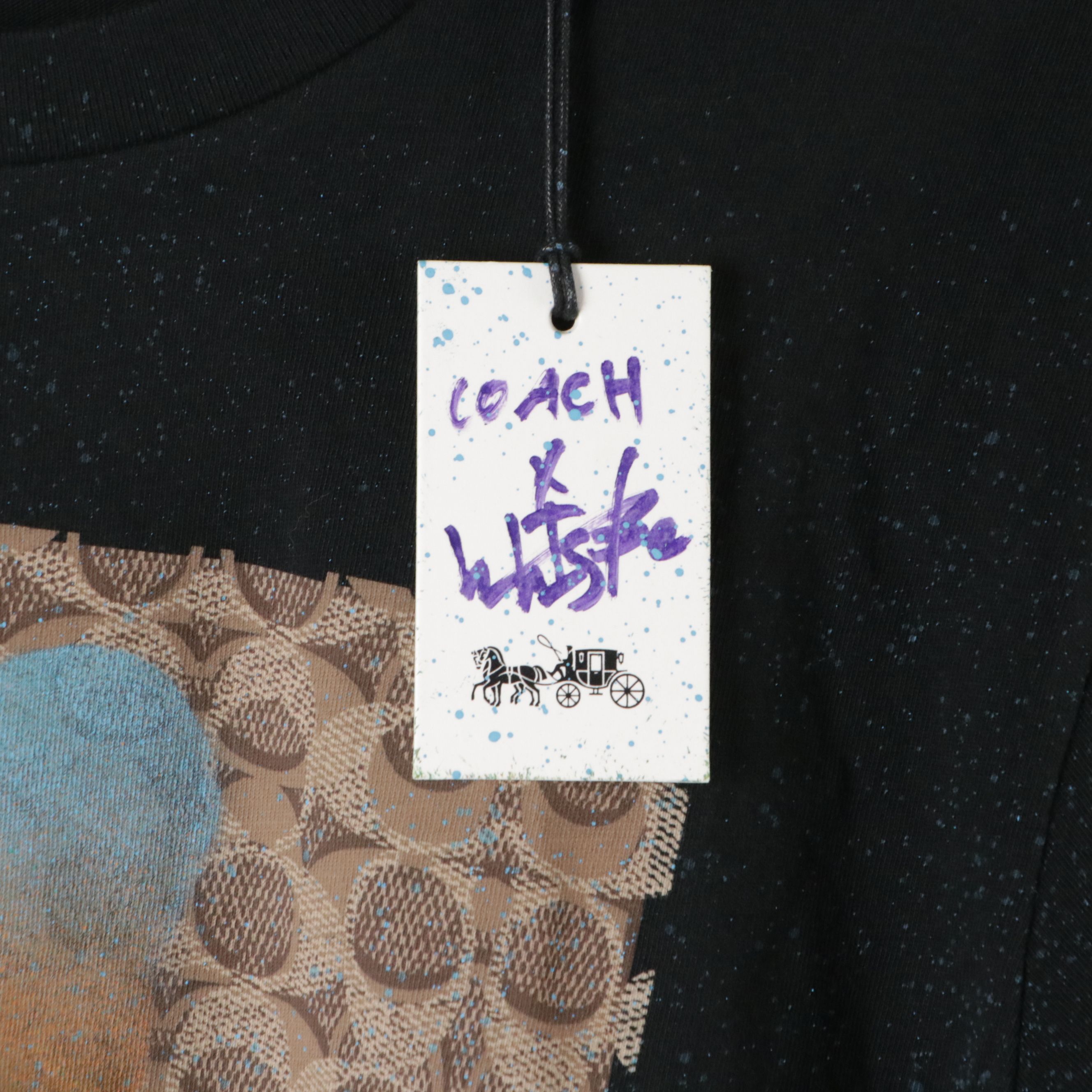 Graphic T-Shirts Including Coach x WhisBe, Damien Hirst x Invader, and More