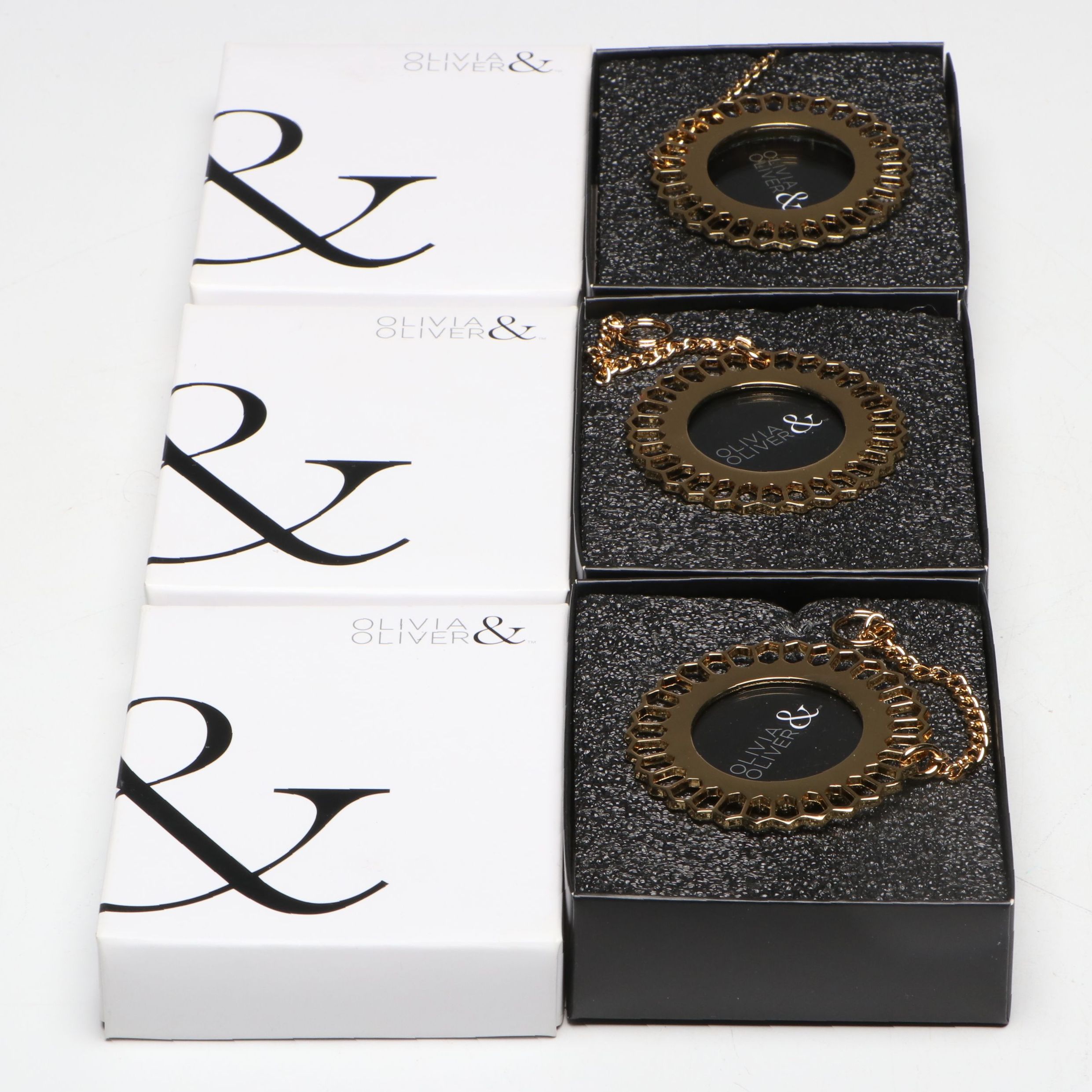 Olivia & Oliver Gold Tone Bouquet Charms