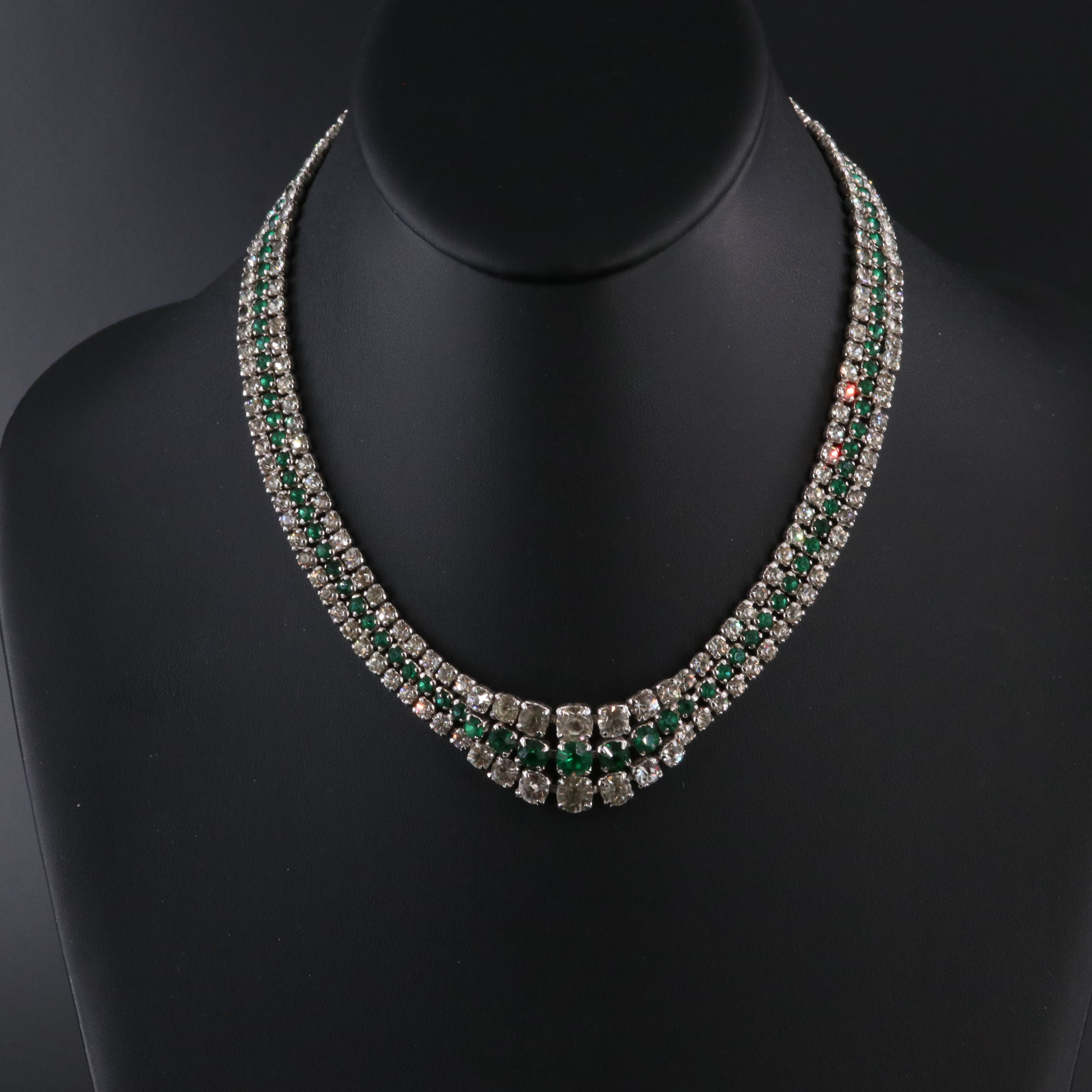Rhinestone Collar Necklace