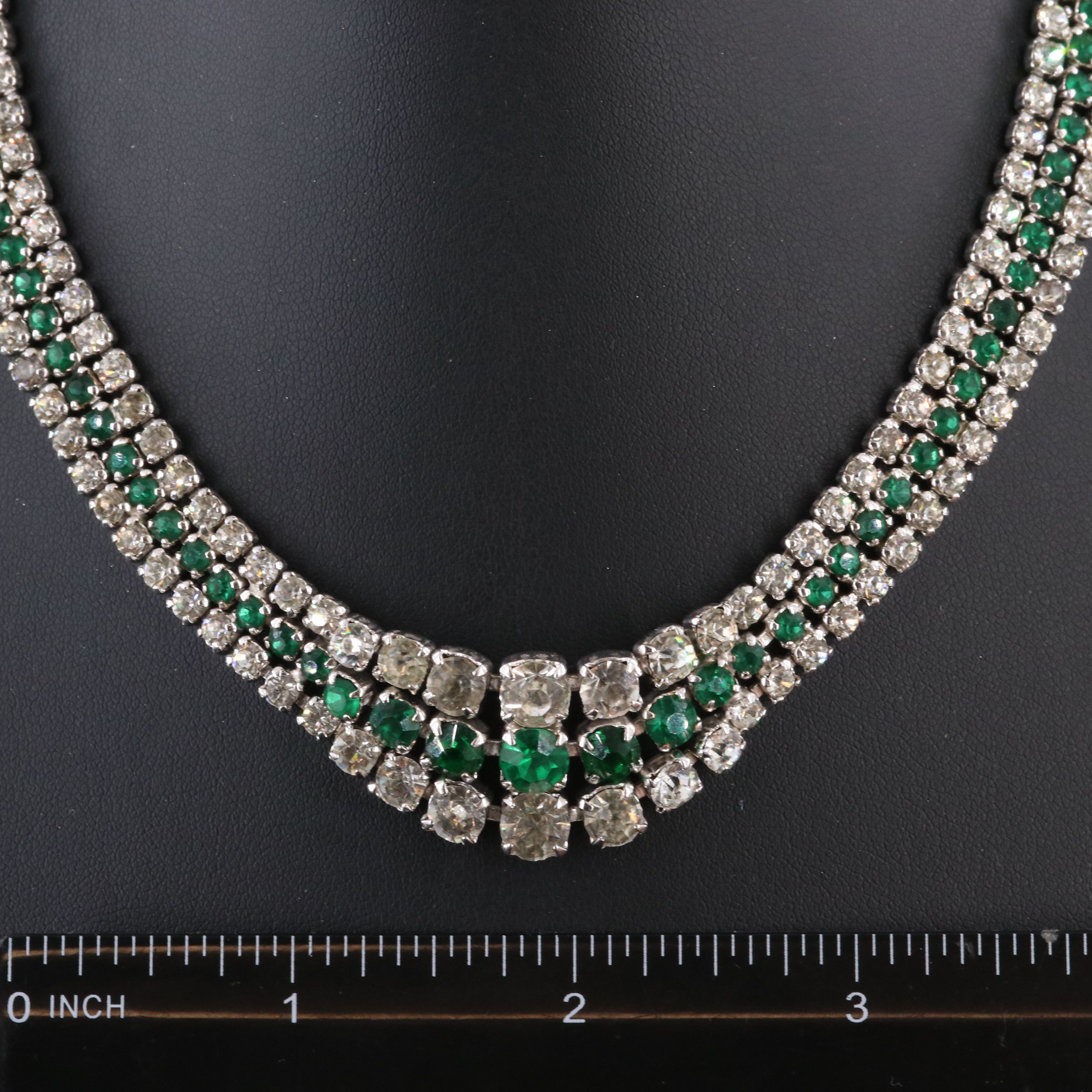 Rhinestone Collar Necklace