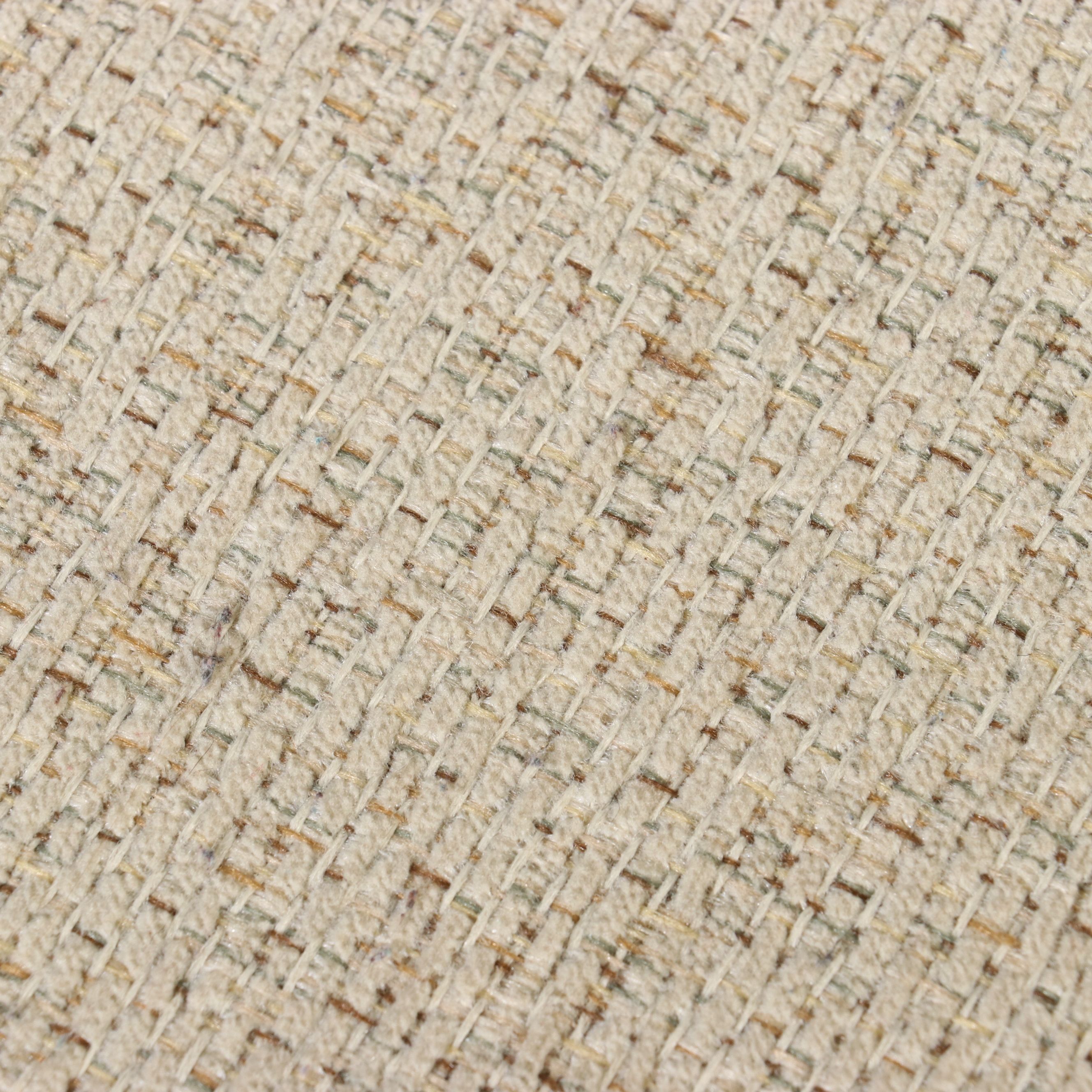 Seven Piece Contemporary Dining Set with Scalloped Glass Top Table