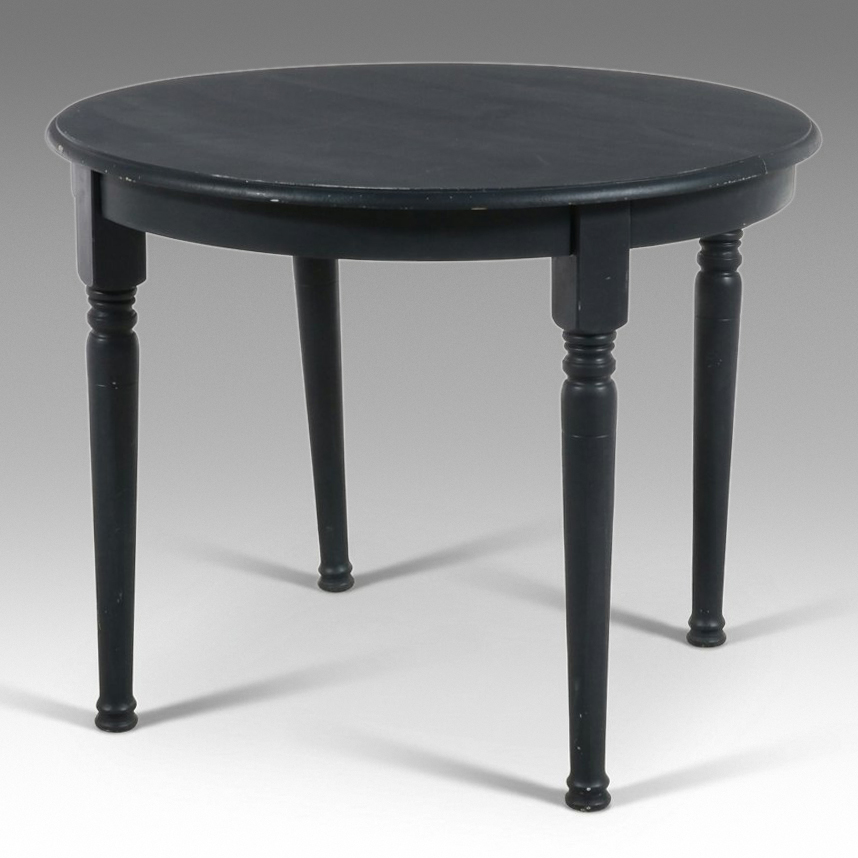 Contemporary Black Painted Dining Table, 21st Century | EBTH