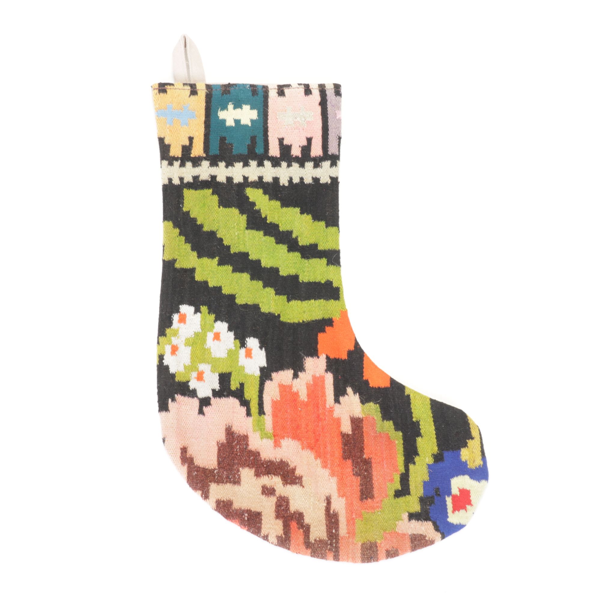 Handmade Kilim Rug Christmas Stockings
