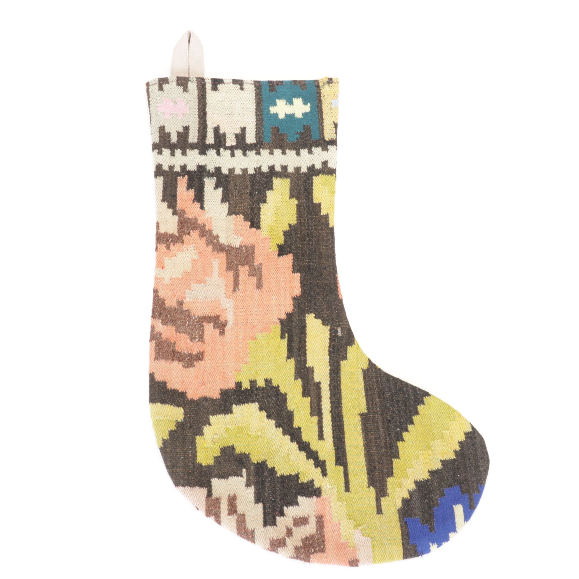 Handmade Kilim Rug Christmas Stockings