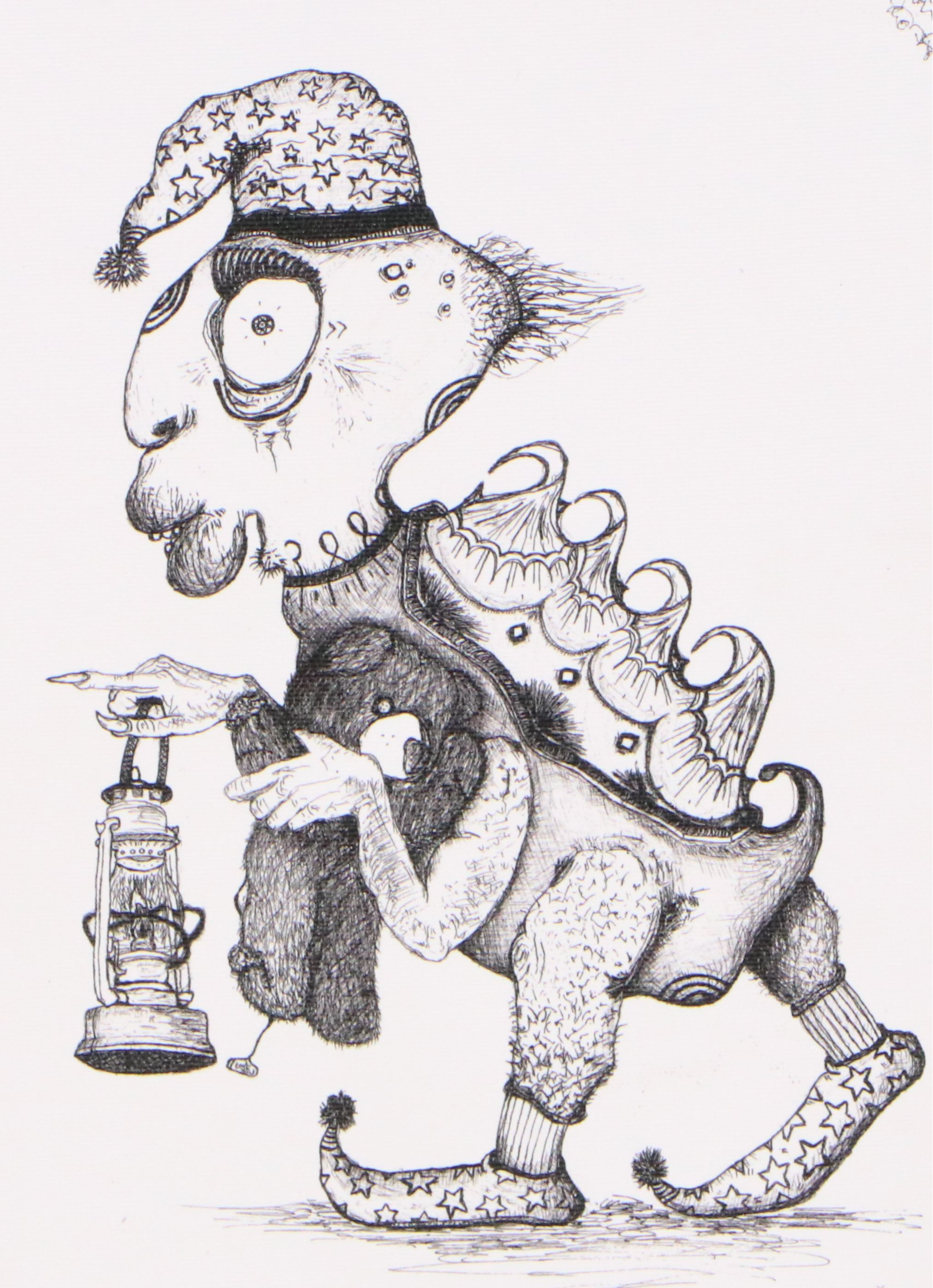 Giclée After Harel Fedida "Nightcrawler," 21st Century