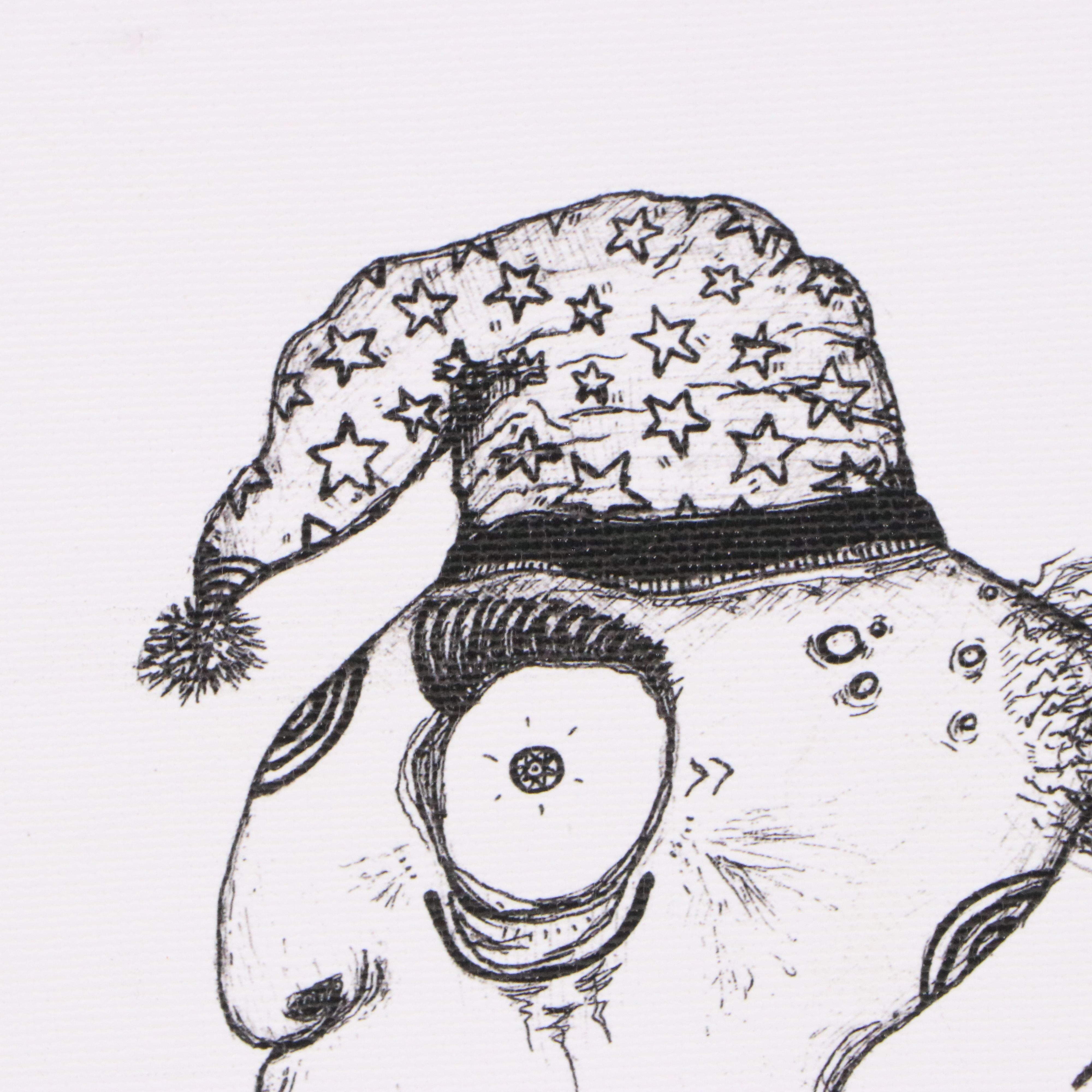 Giclée After Harel Fedida "Nightcrawler," 21st Century