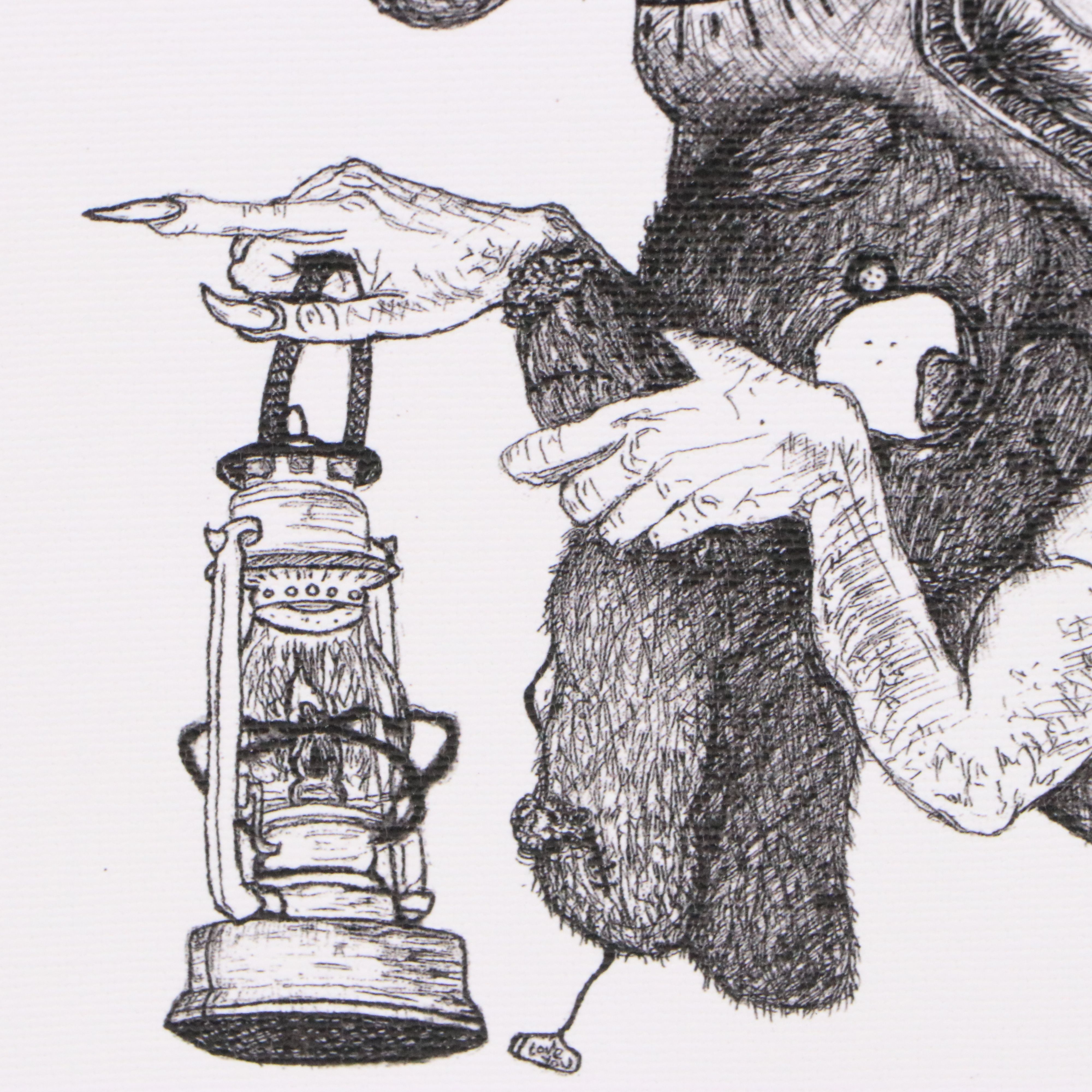 Giclée After Harel Fedida "Nightcrawler," 21st Century