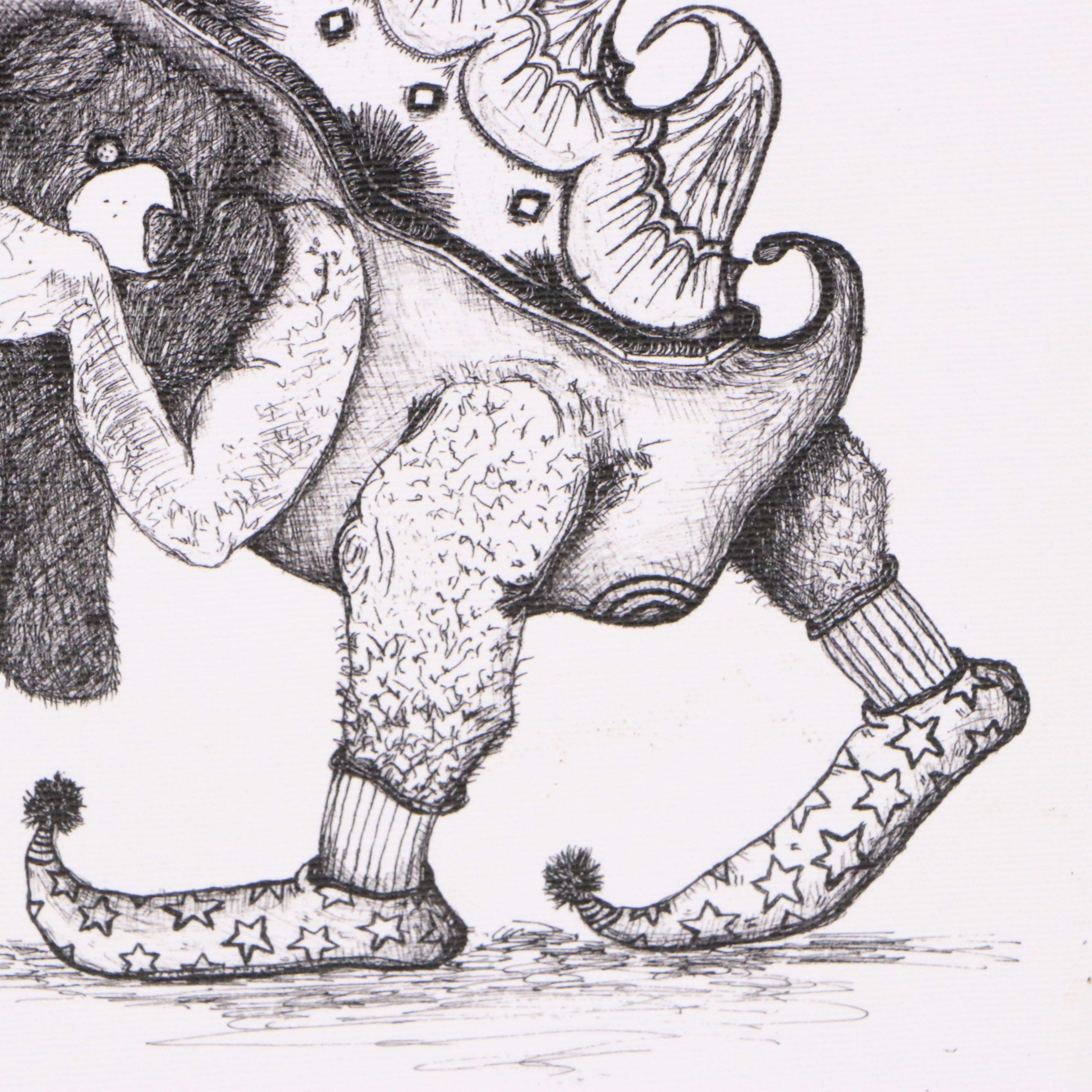 Giclée After Harel Fedida "Nightcrawler," 21st Century