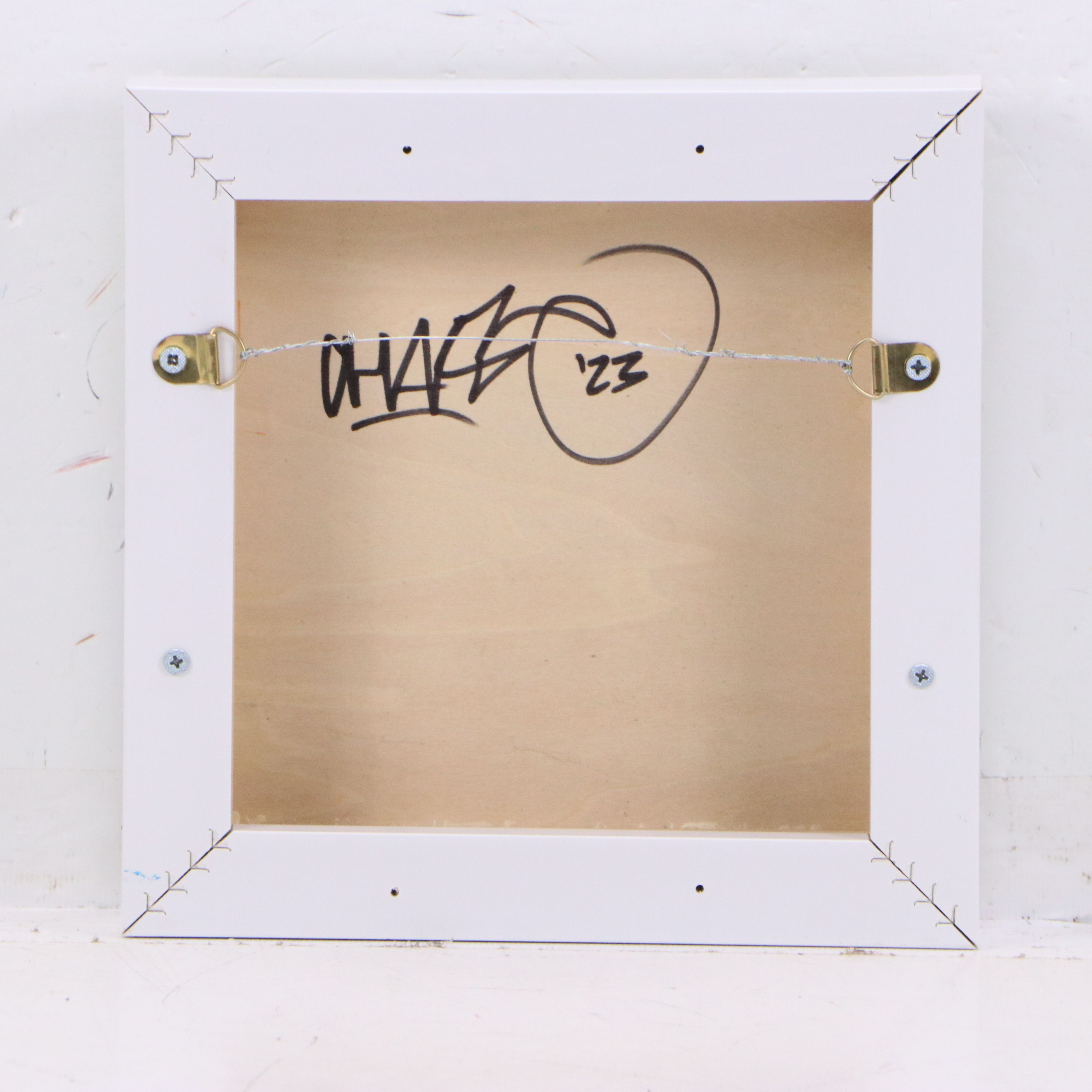 The Art of Chase Acrylic Painting of Abstract Eye, 2023