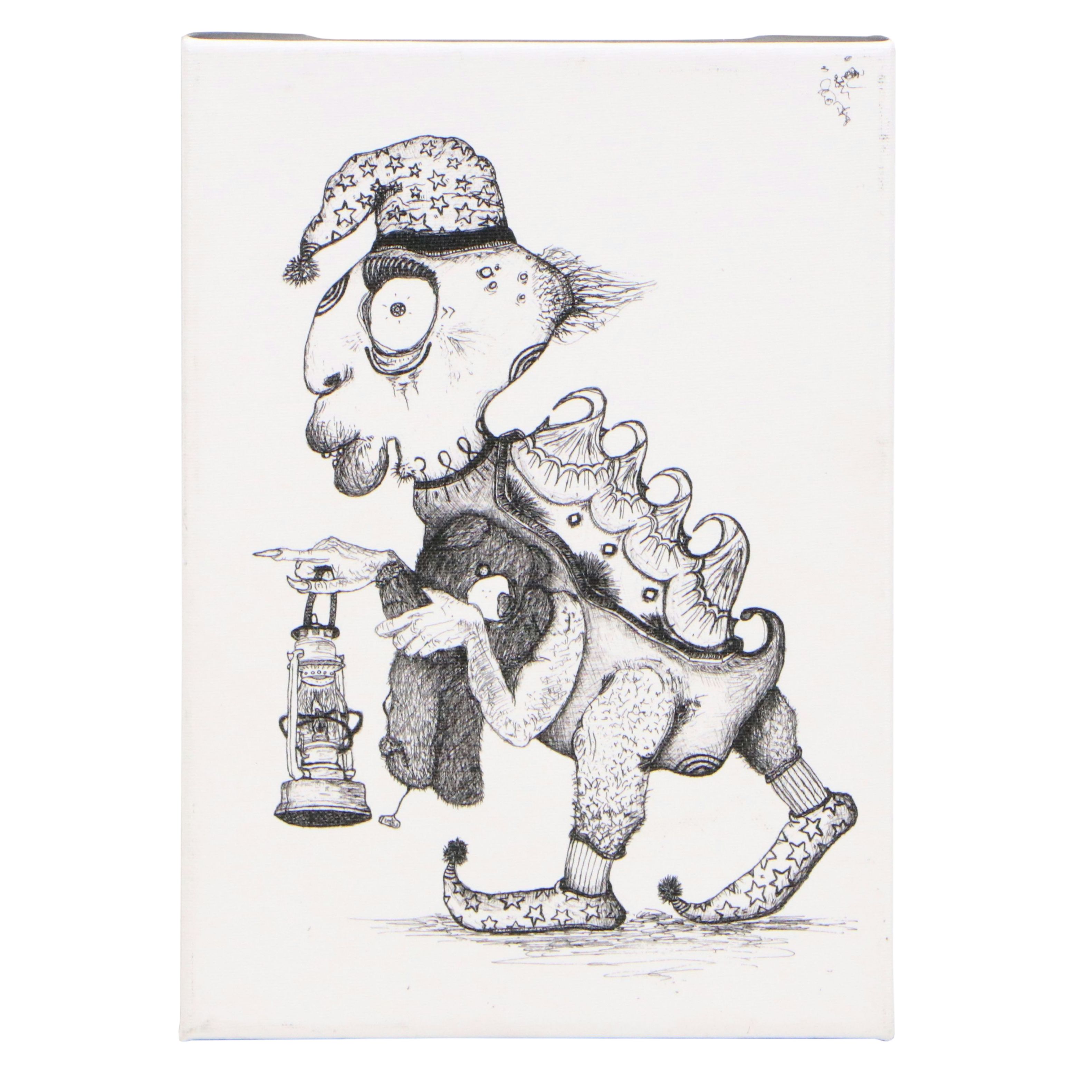 Giclée After Harel Fedida "Nightcrawler," 21st Century