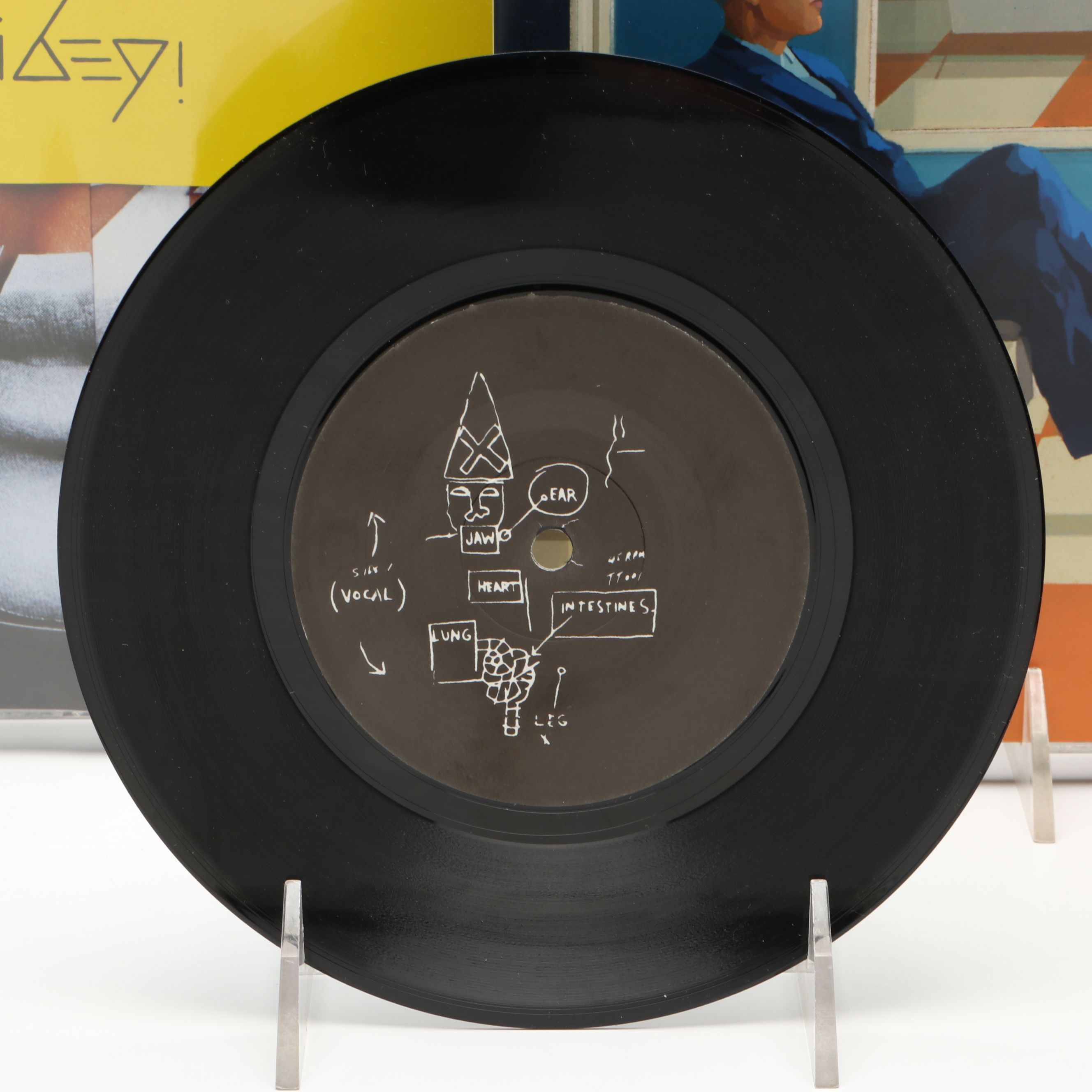 Rammellzee and K-Rob "Beat Bop" 7" and French Contemporary Records