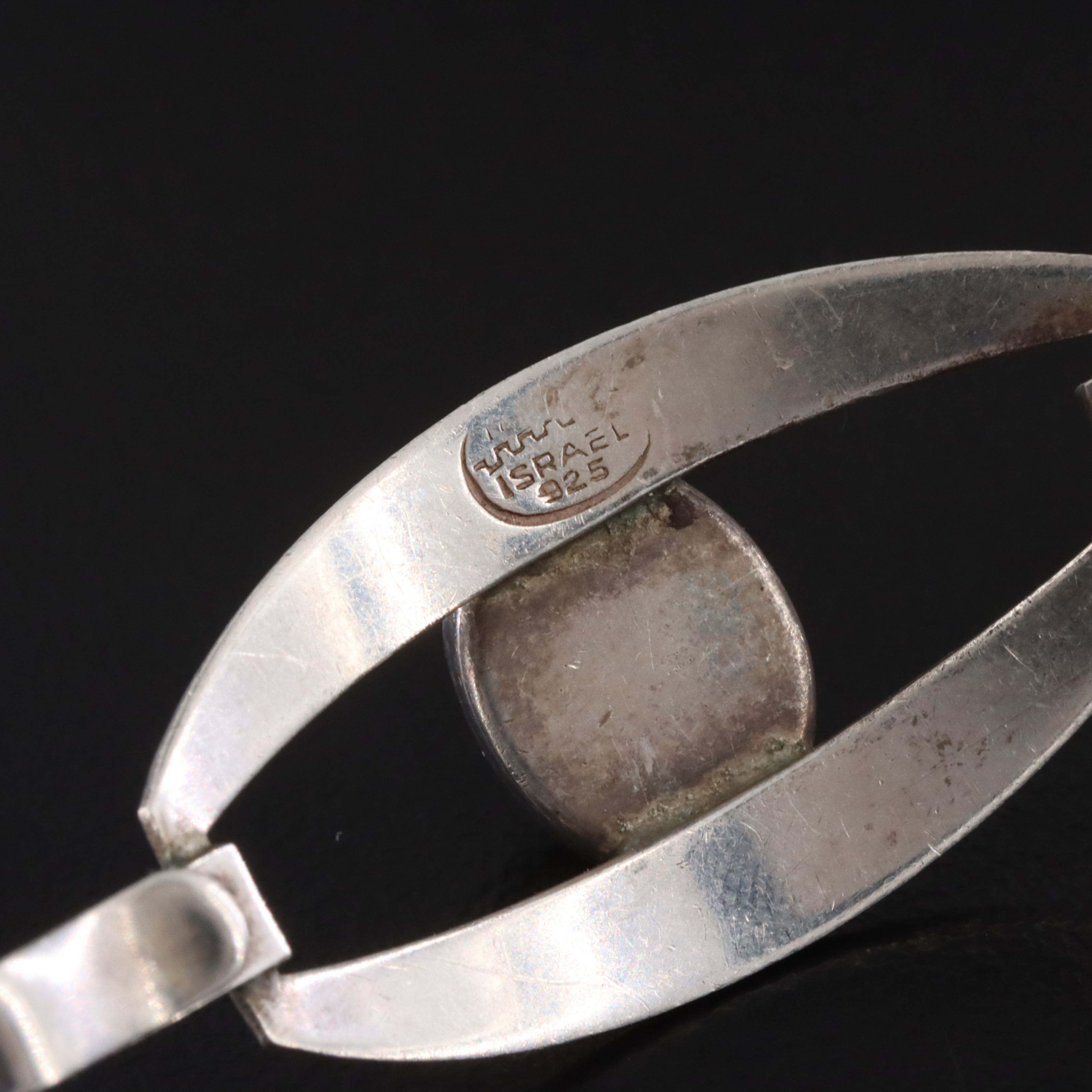 Israeli Sterling Eilat Stone Bracelet
