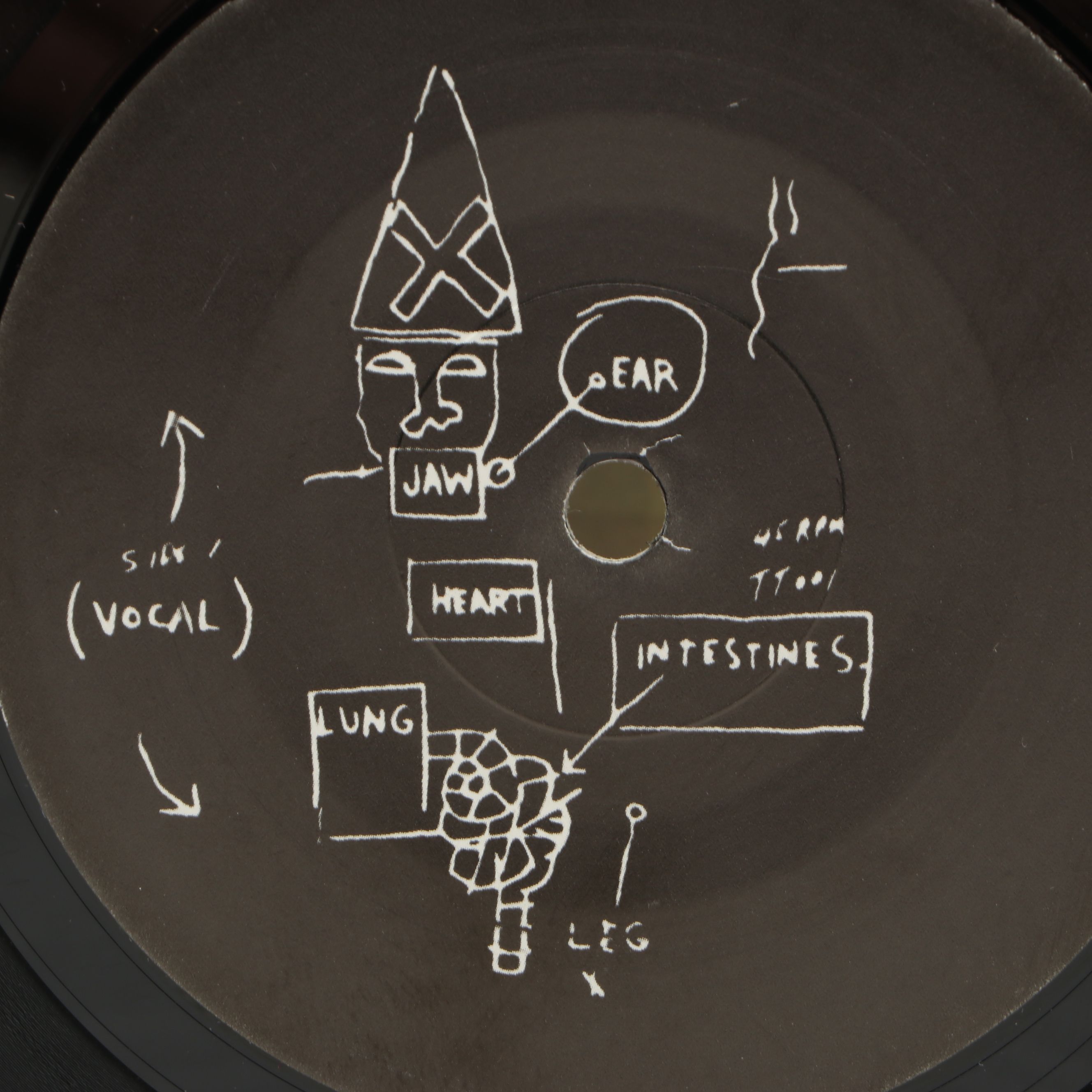 Rammellzee and K-Rob "Beat Bop" 7" and French Contemporary Records