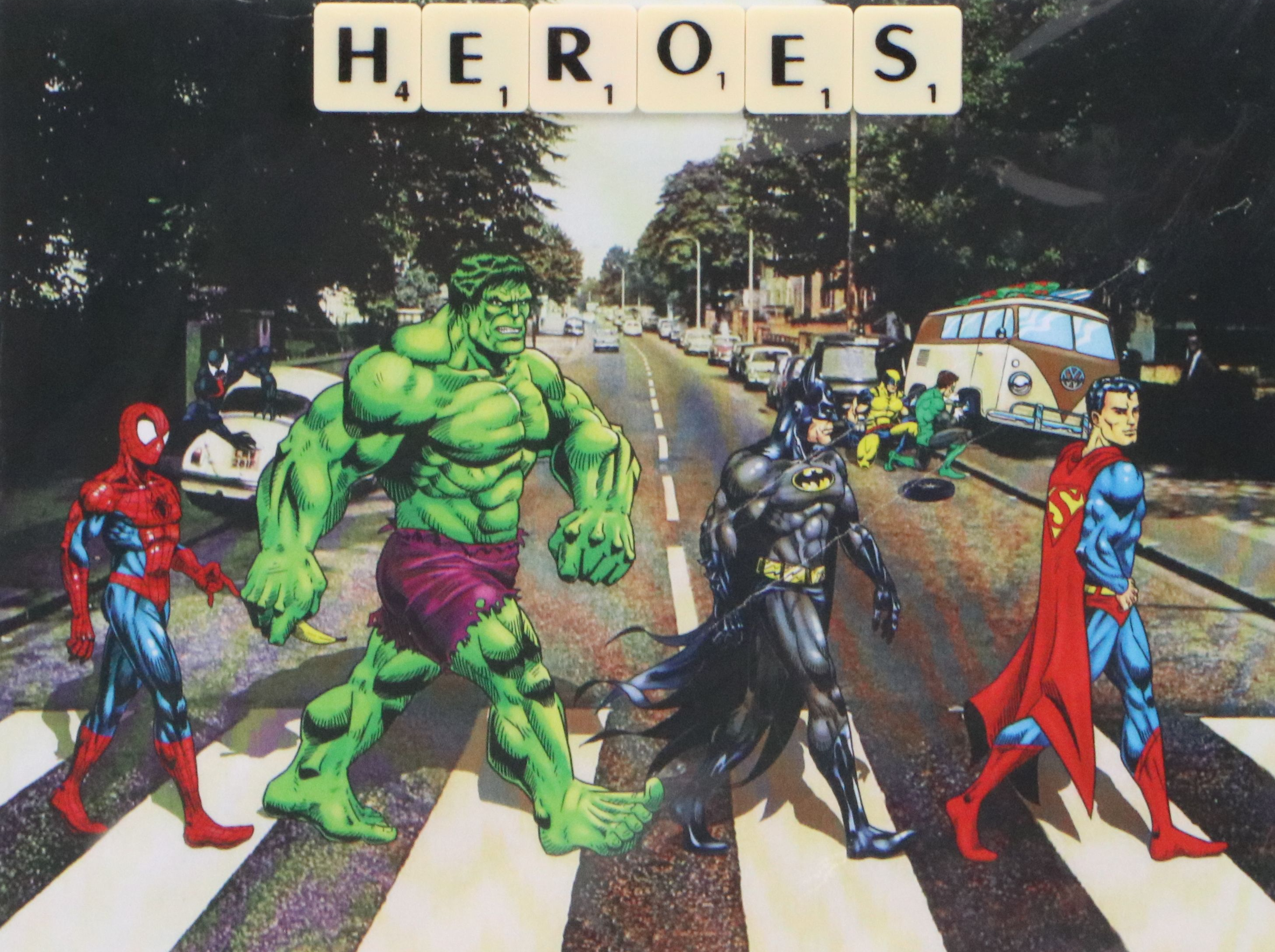 Offset Lithograph "Heroes," 21st Century