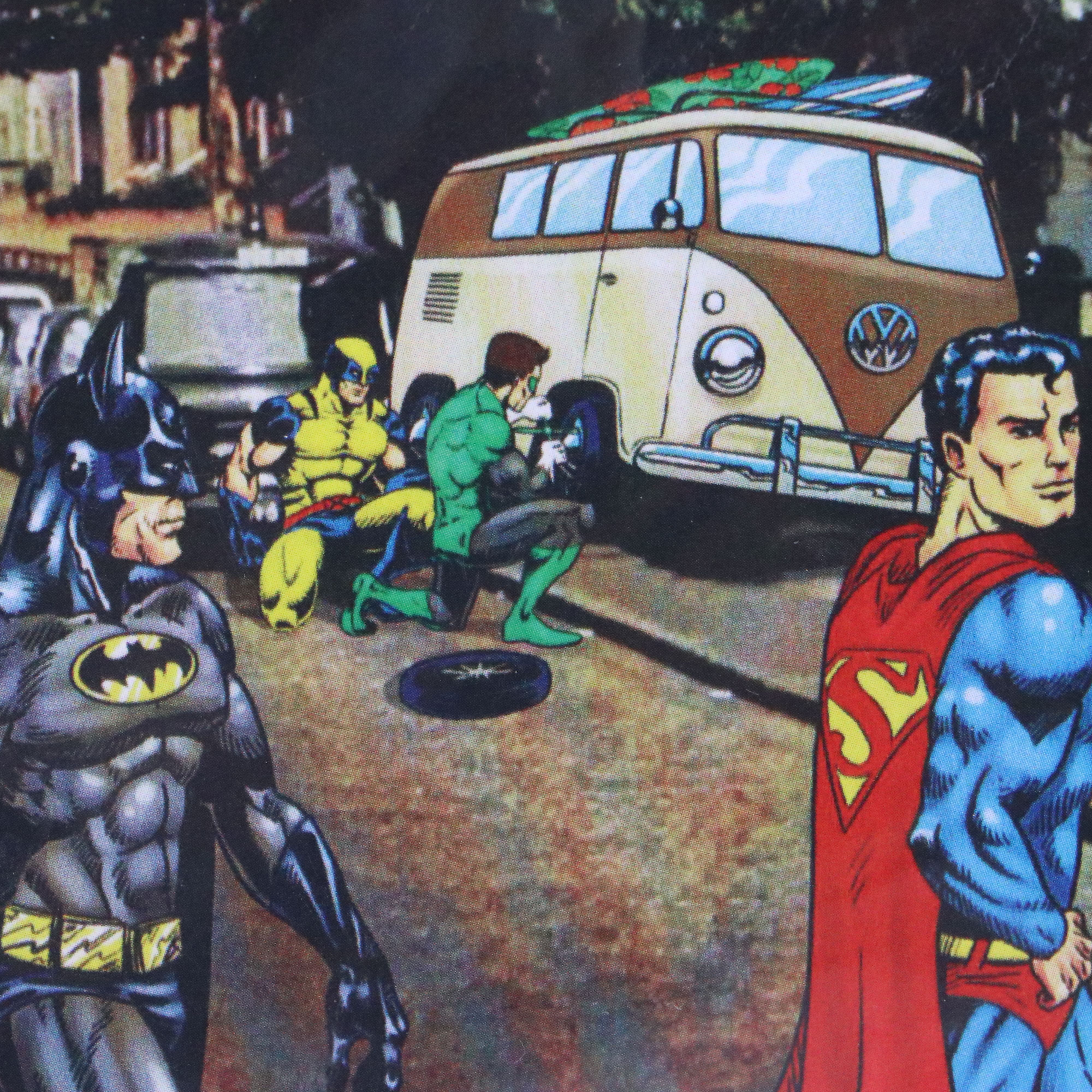 Offset Lithograph "Heroes," 21st Century