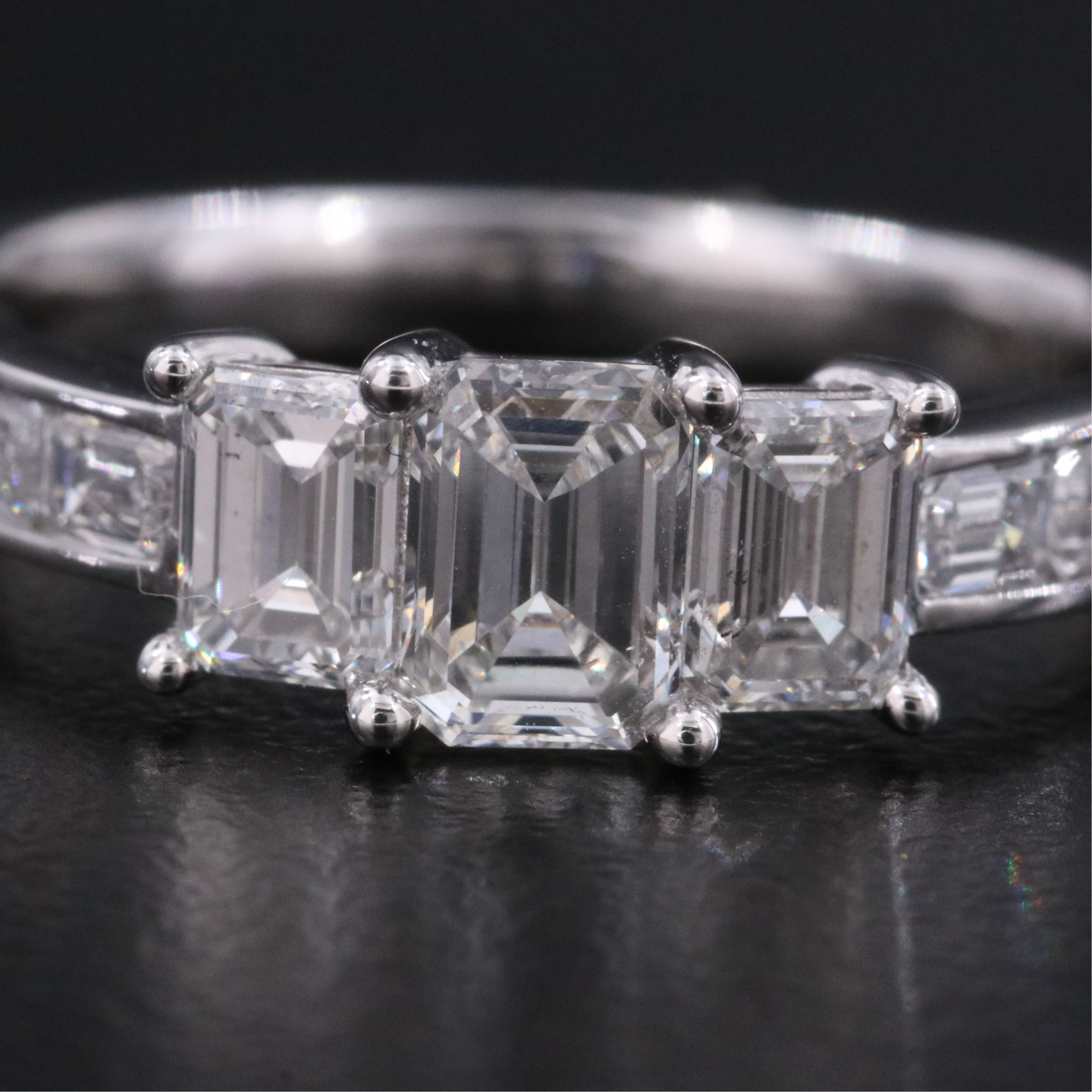 14K 2.06 CTW Lab Grown Diamond Ring