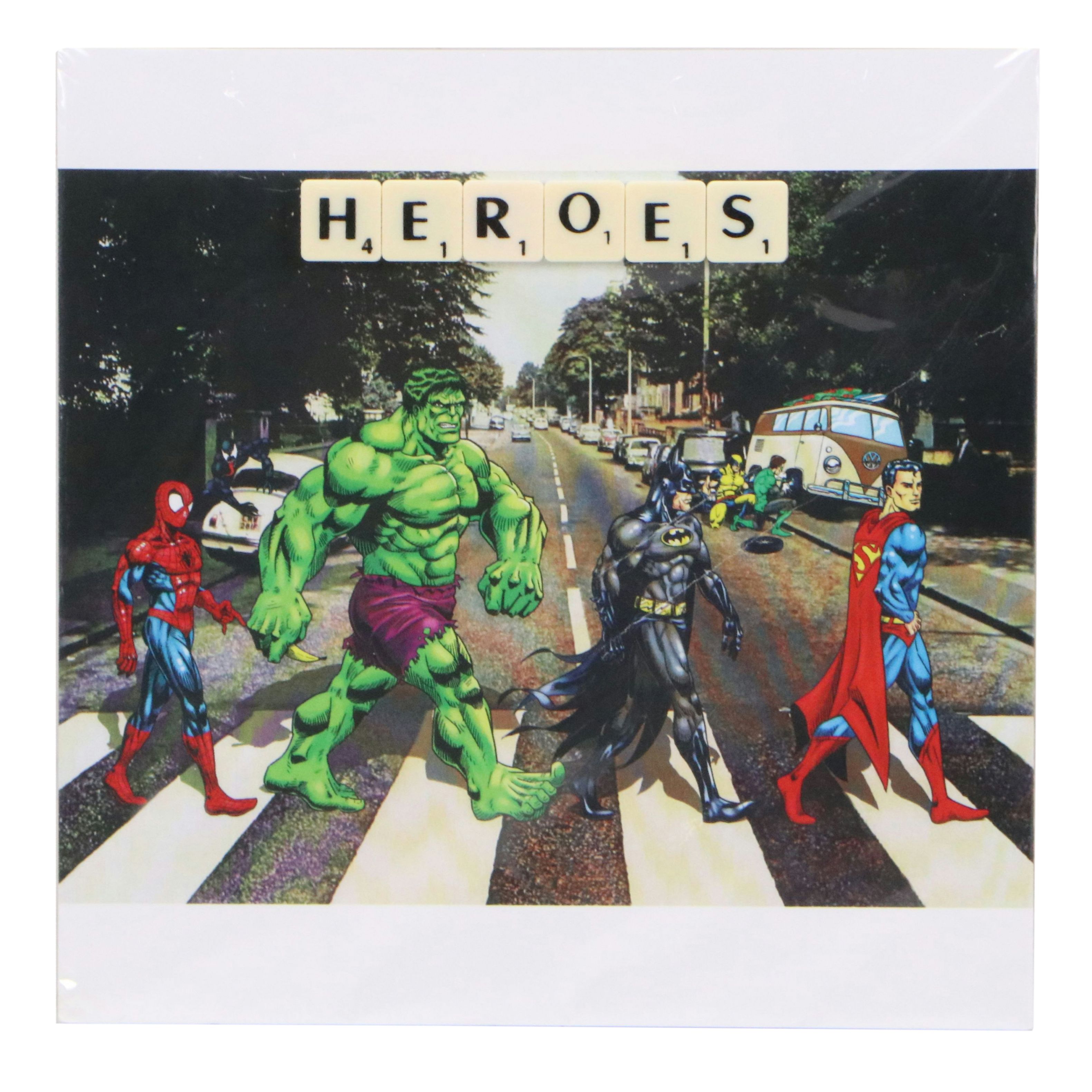 Offset Lithograph "Heroes," 21st Century