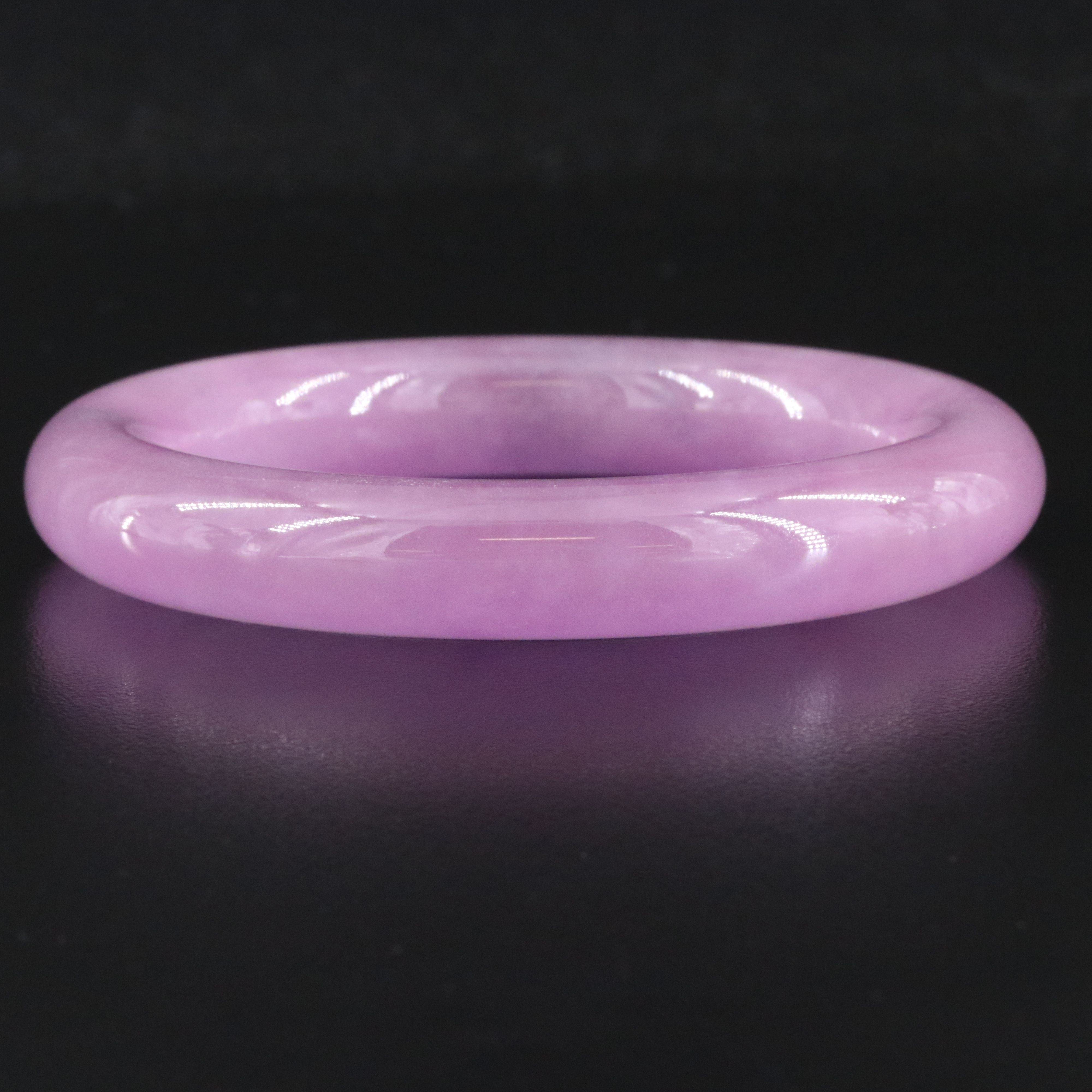 Jadeite Hololith Bangle