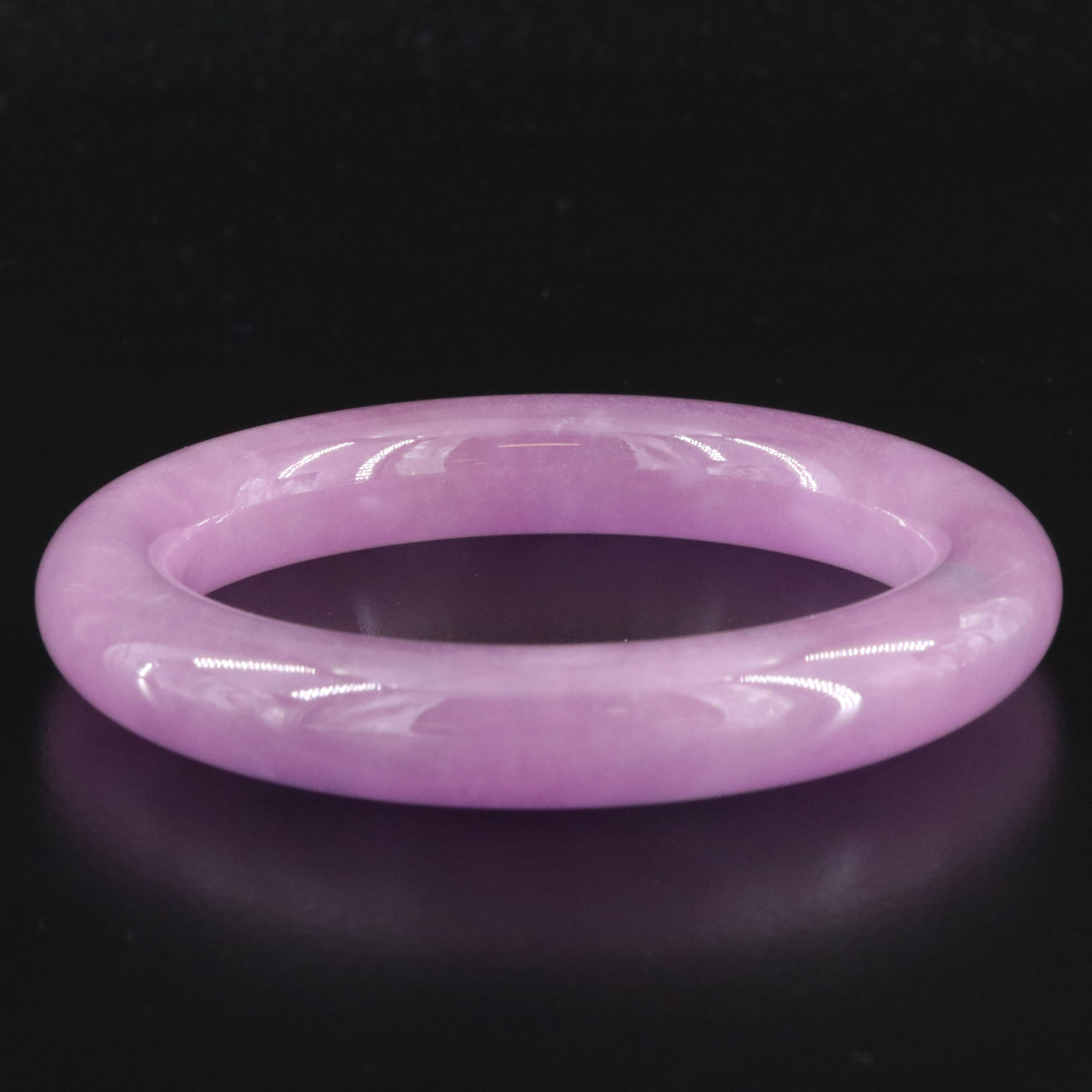 Jadeite Hololith Bangle