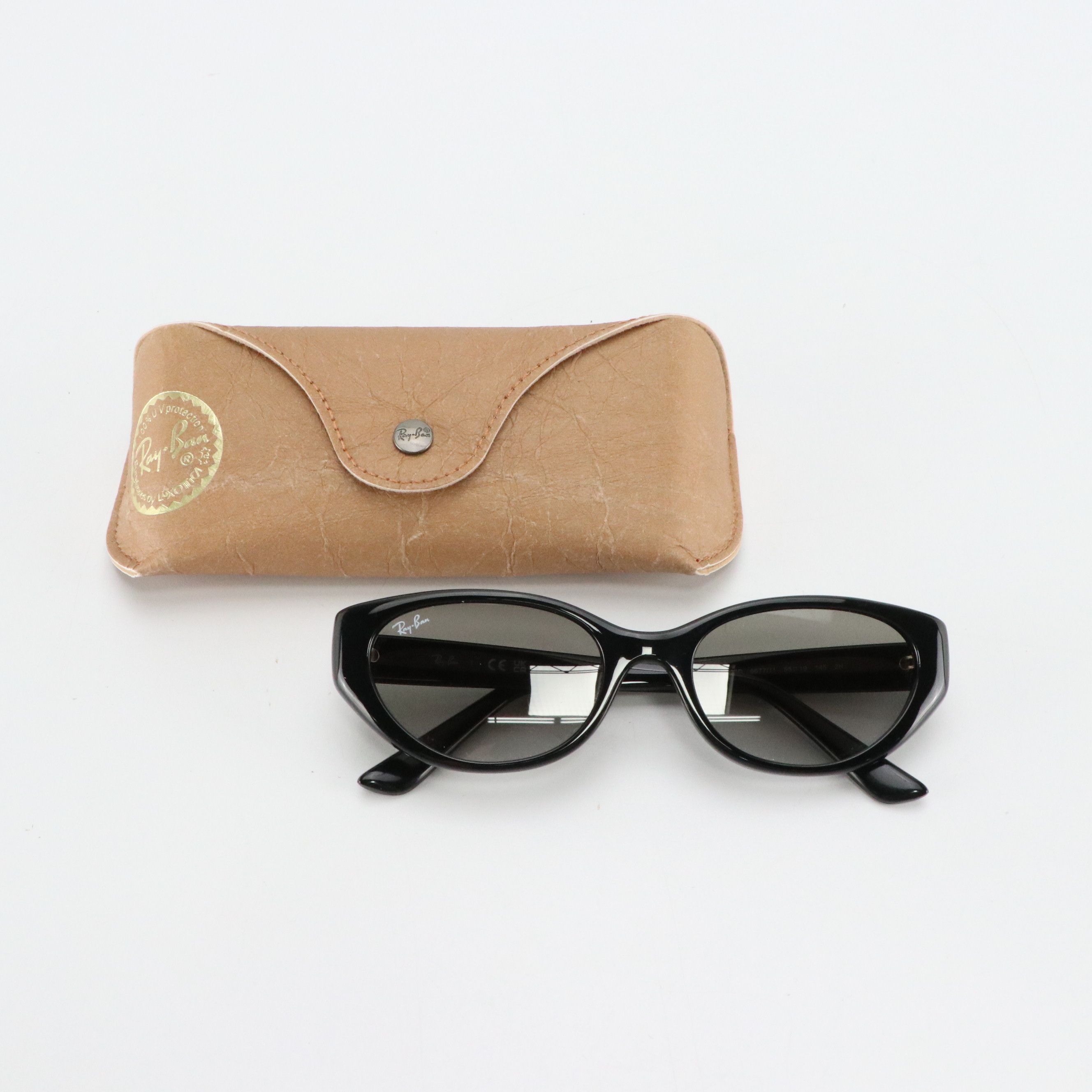 Ray-Ban RB4457D Bio-Based Sunglasses with Case and Box