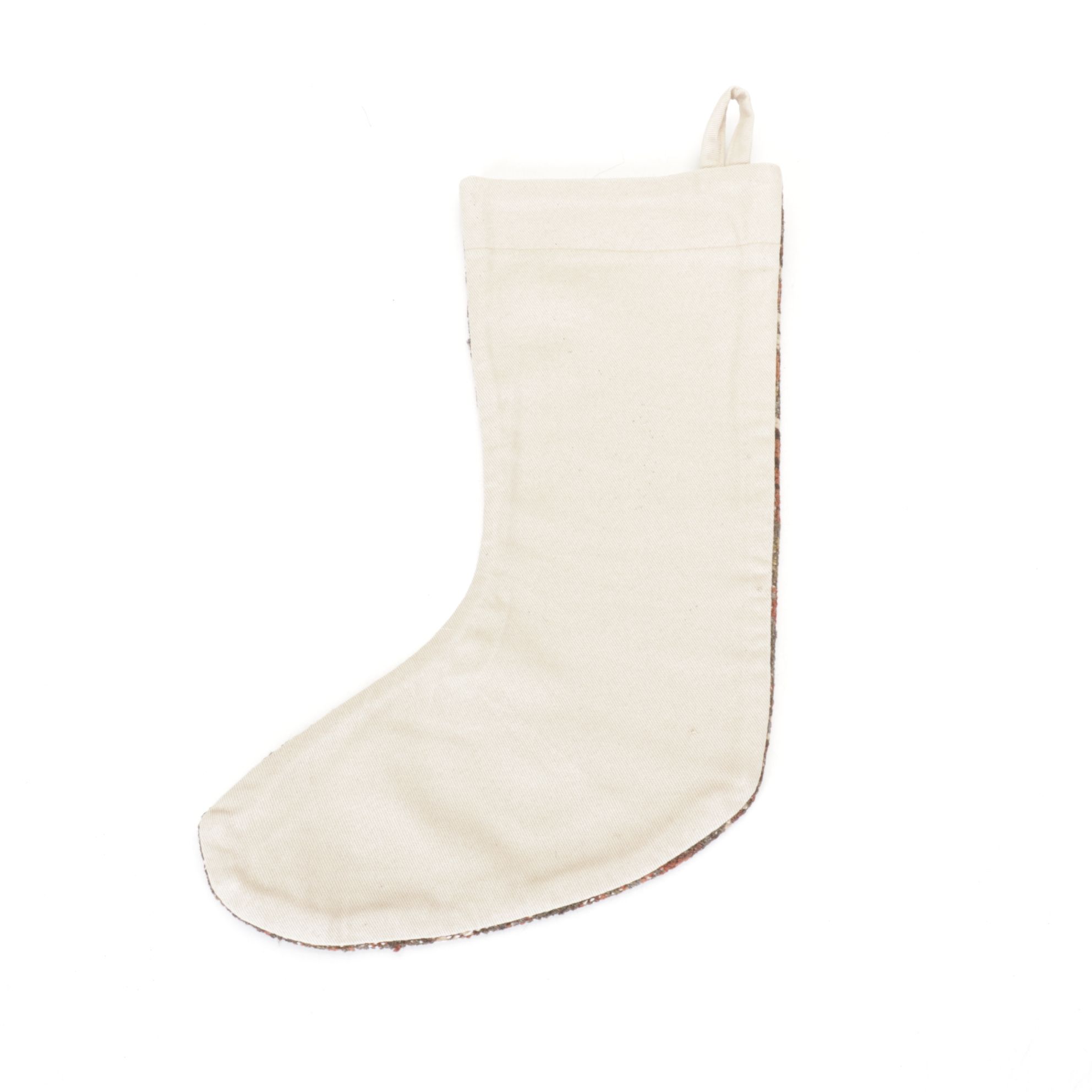 Hand-Pieced Kilim Rug Remnant Christmas Stockings