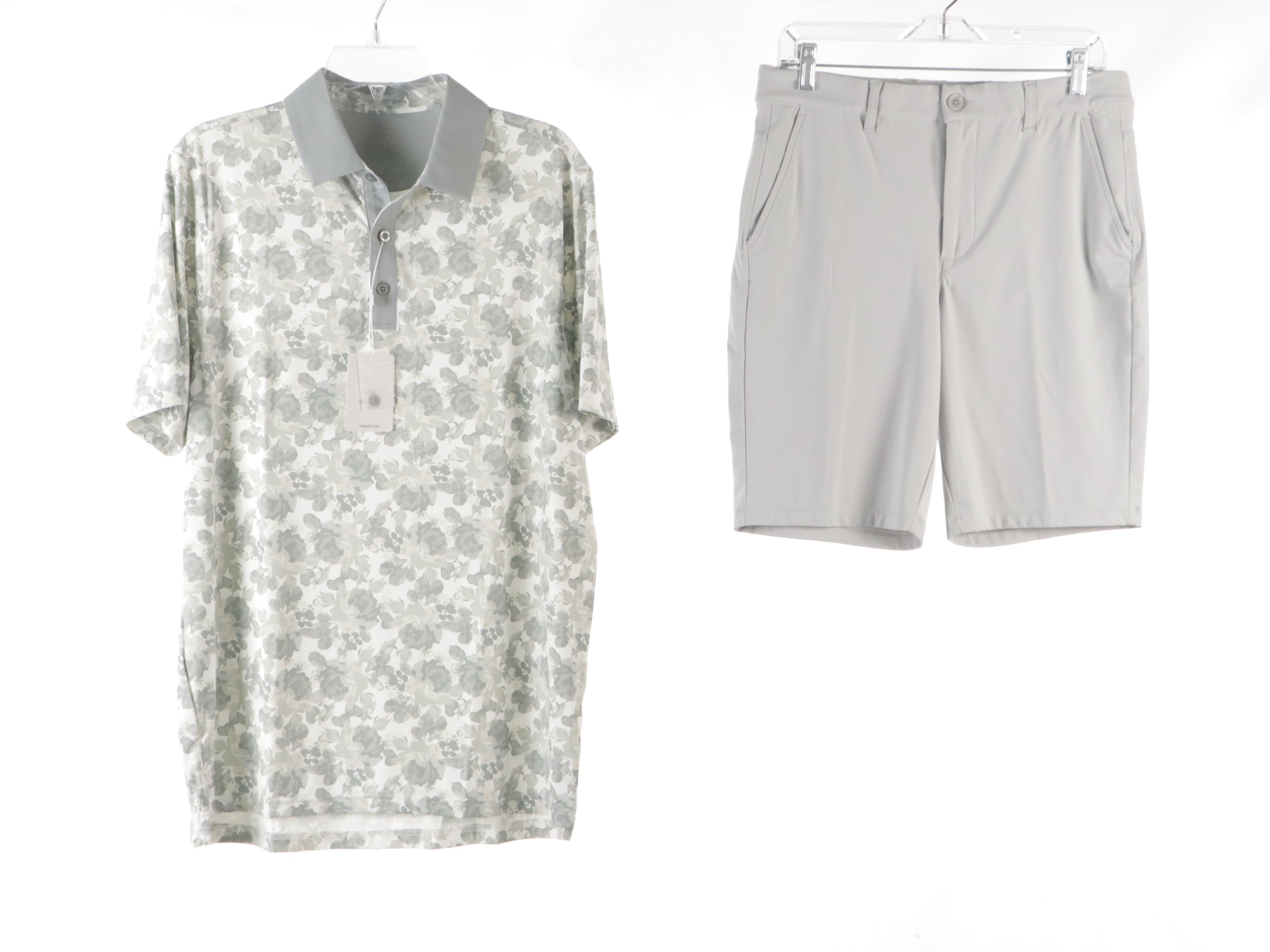 Men's Graham Luxe Polo Shirt and Shorts with Municipal, Oxford & Other Pants