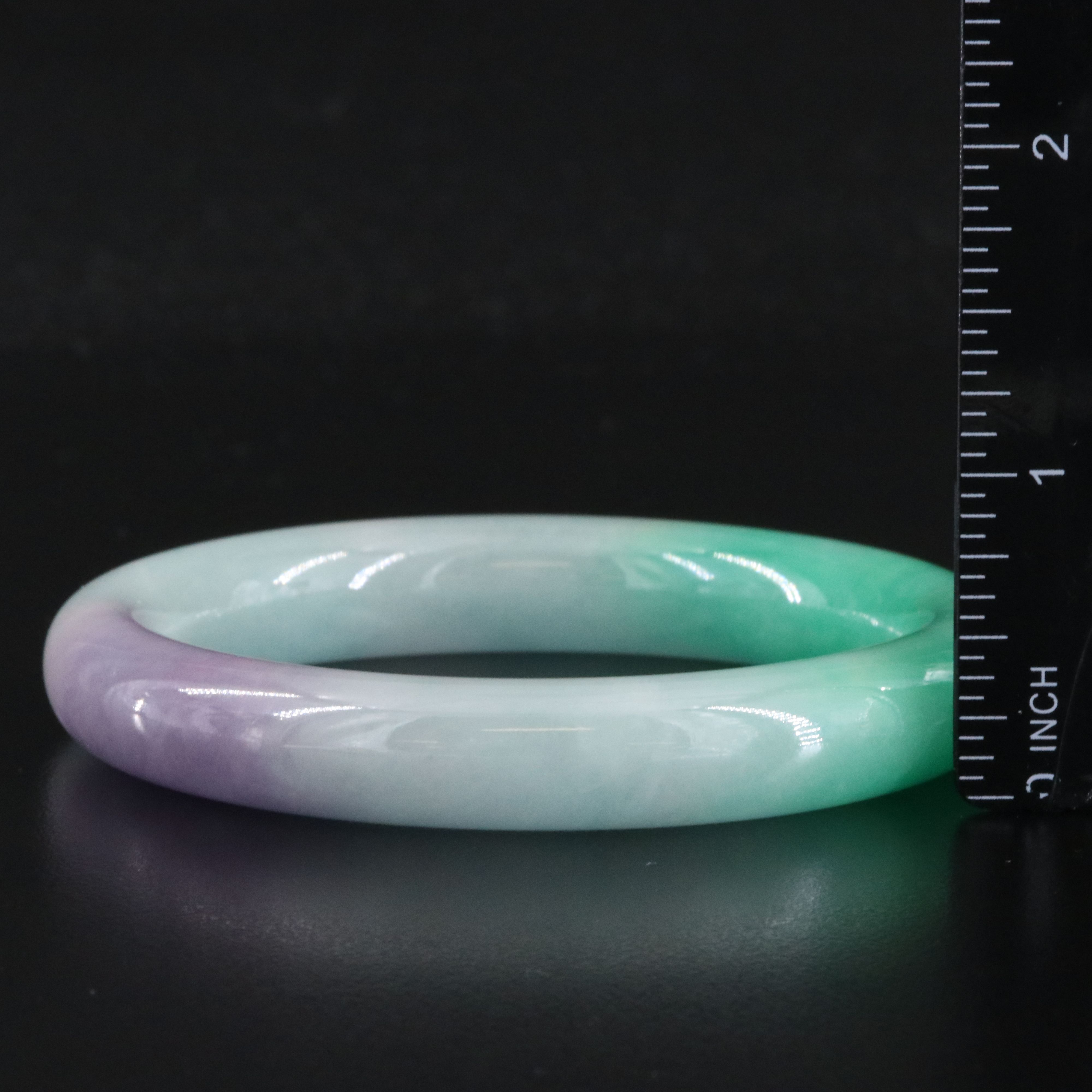 Jadeite Hololith Bangle