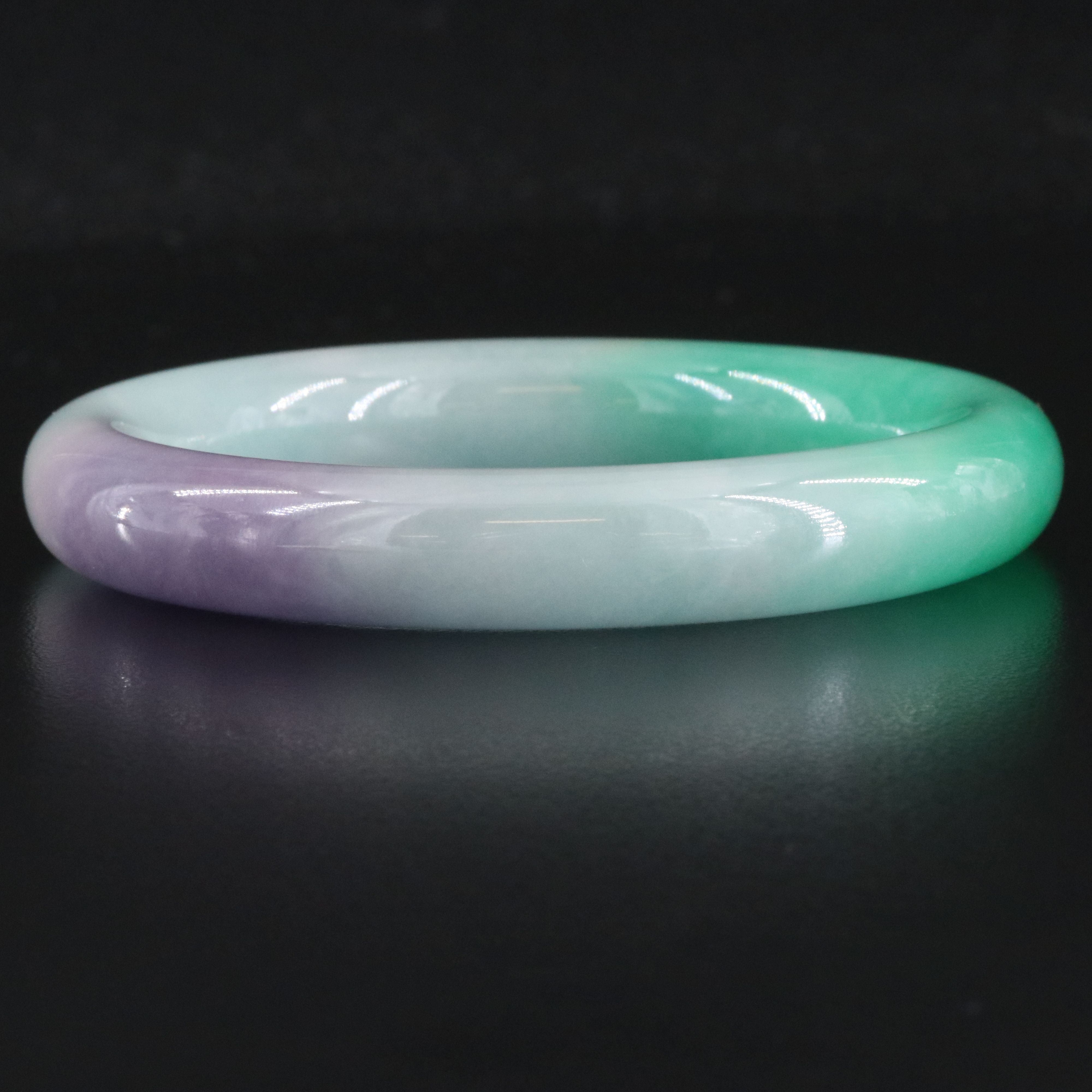 Jadeite Hololith Bangle