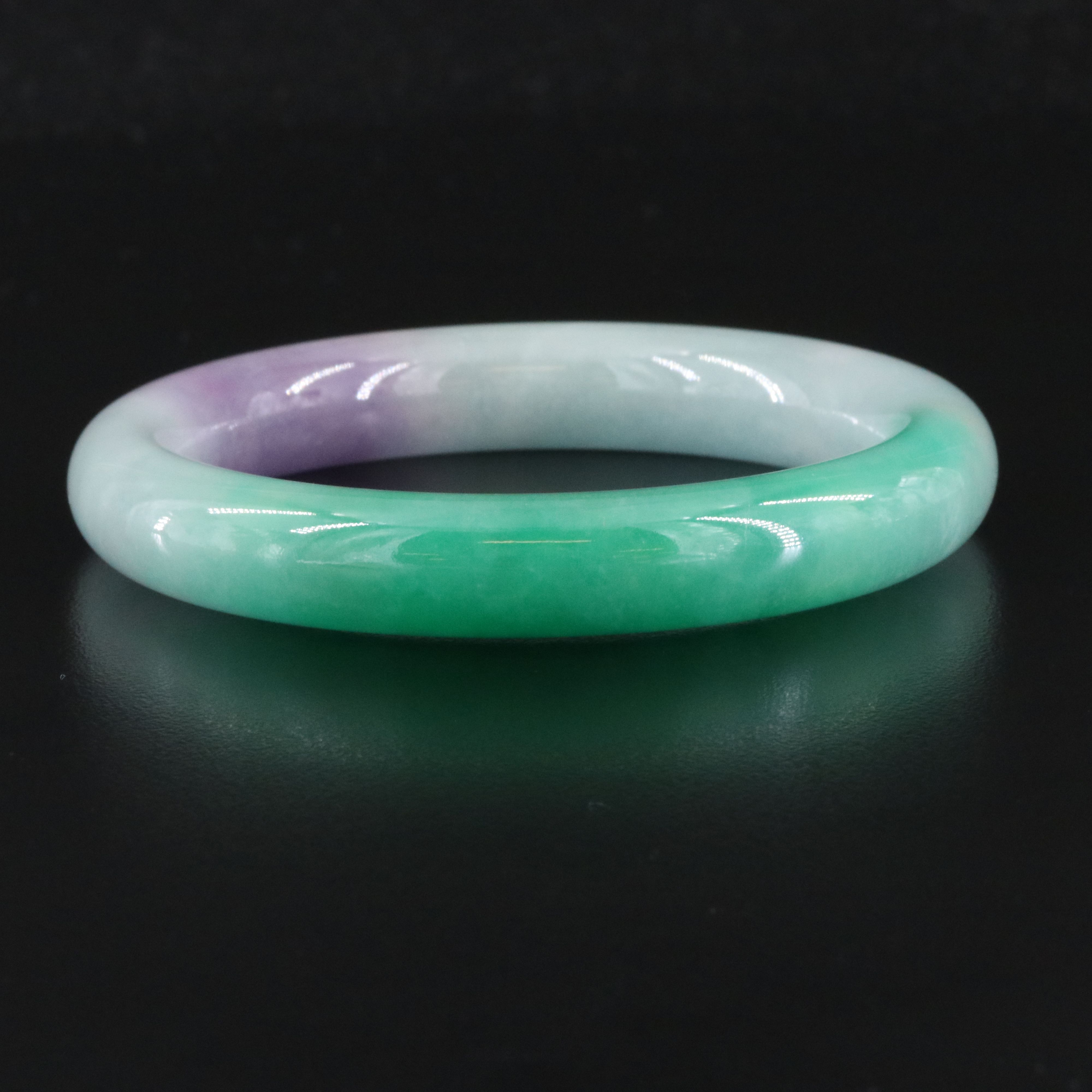 Jadeite Hololith Bangle