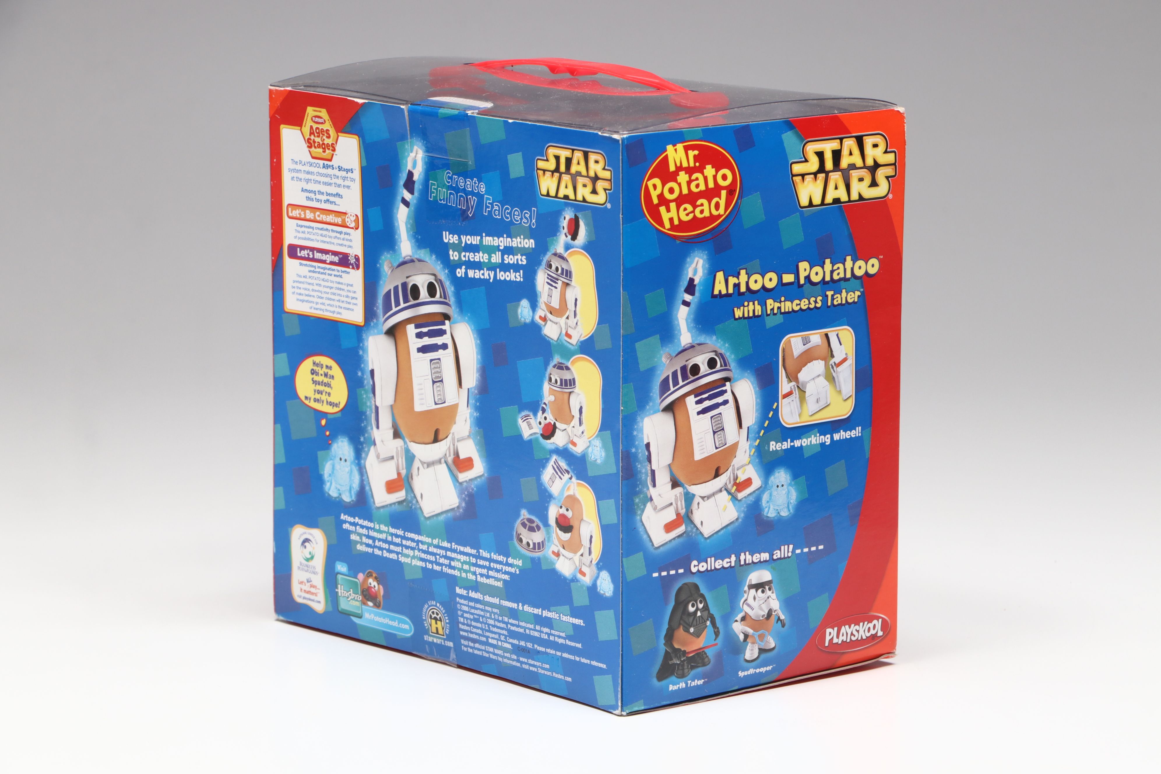 Star Wars Memorabilia Including Mr. Potato Head "Darth Tater" and PEZ Candy