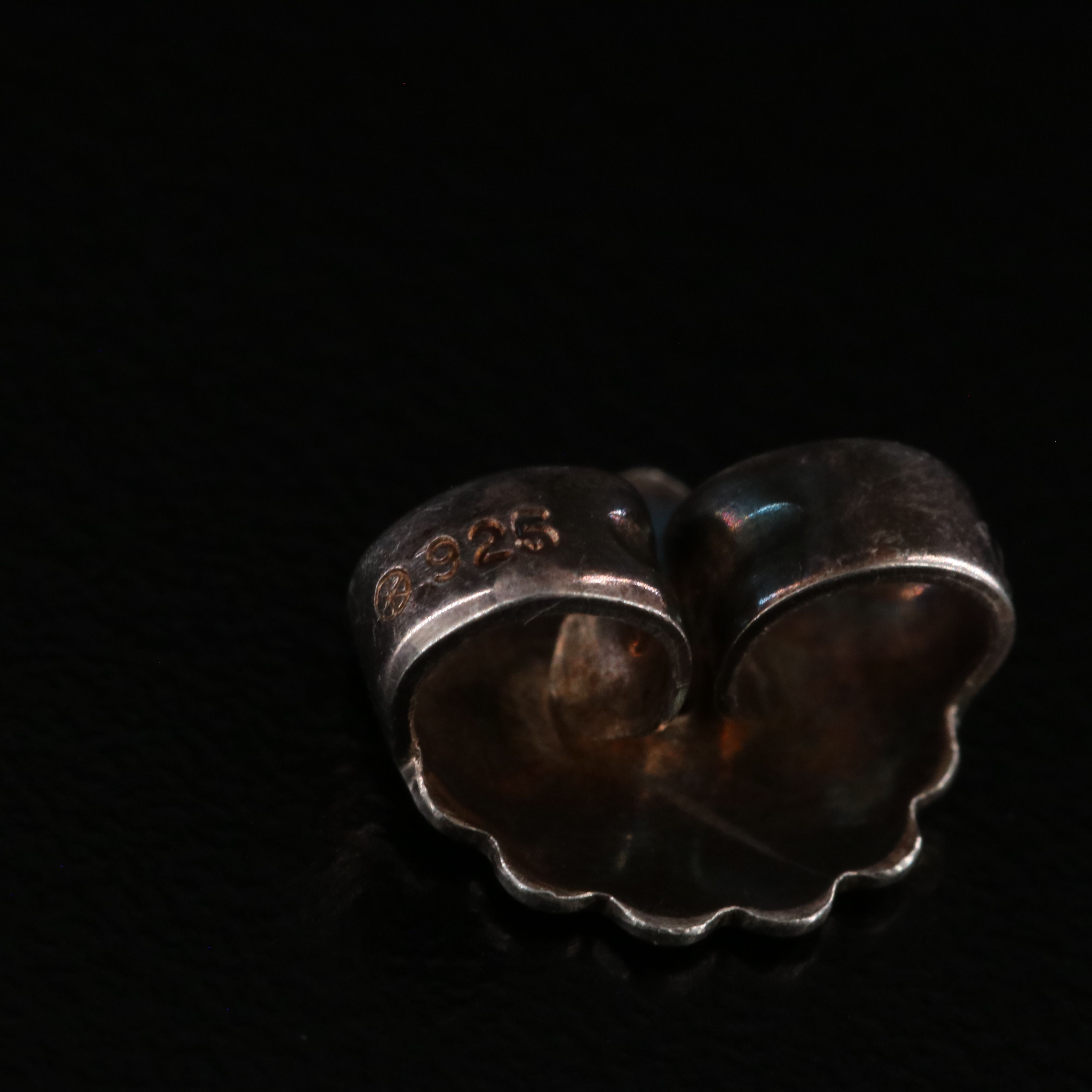 David Yurman Sterling Cable Hoop  Earrings with 14K Beaded Station