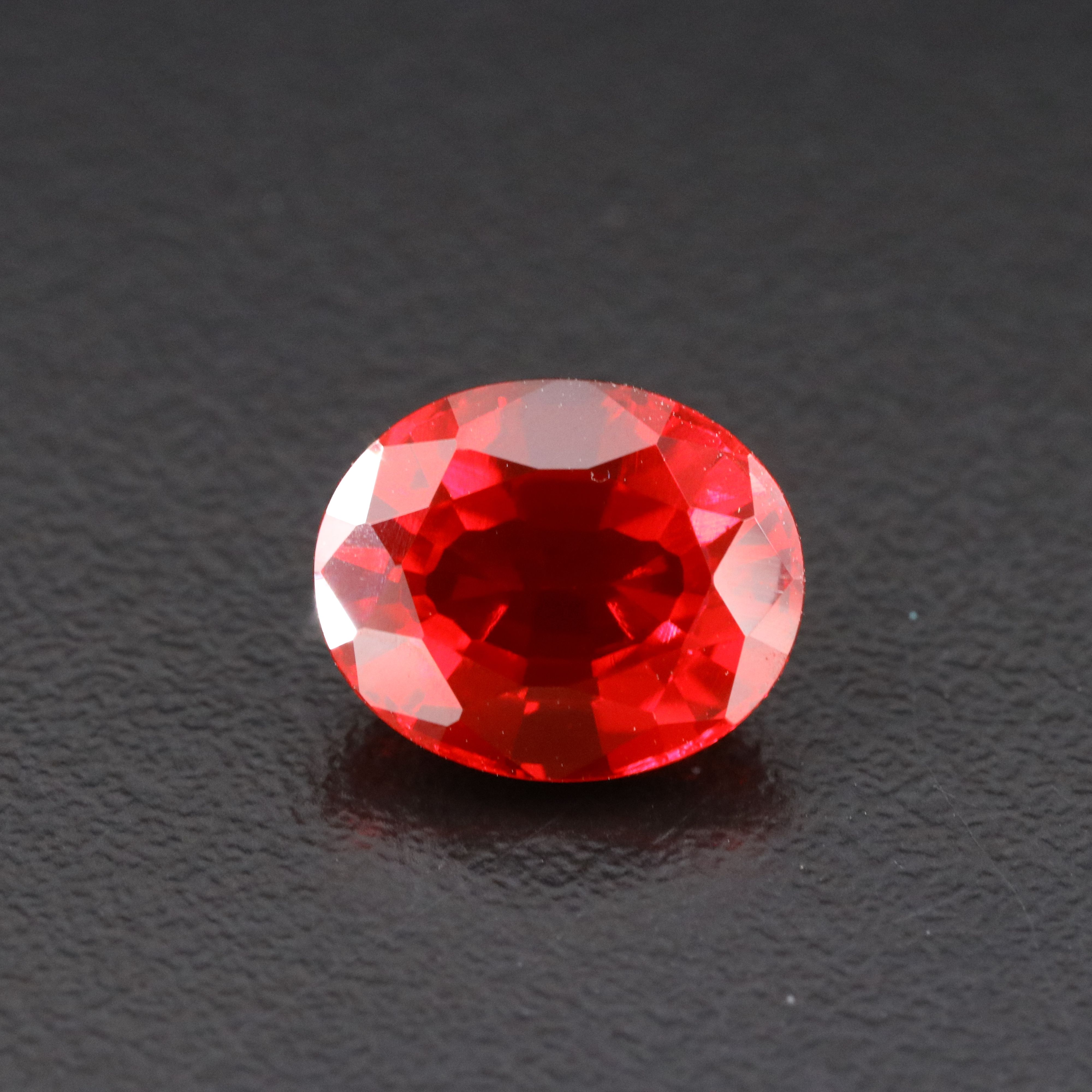 Loose 6.50 CT Lab Grown Ruby