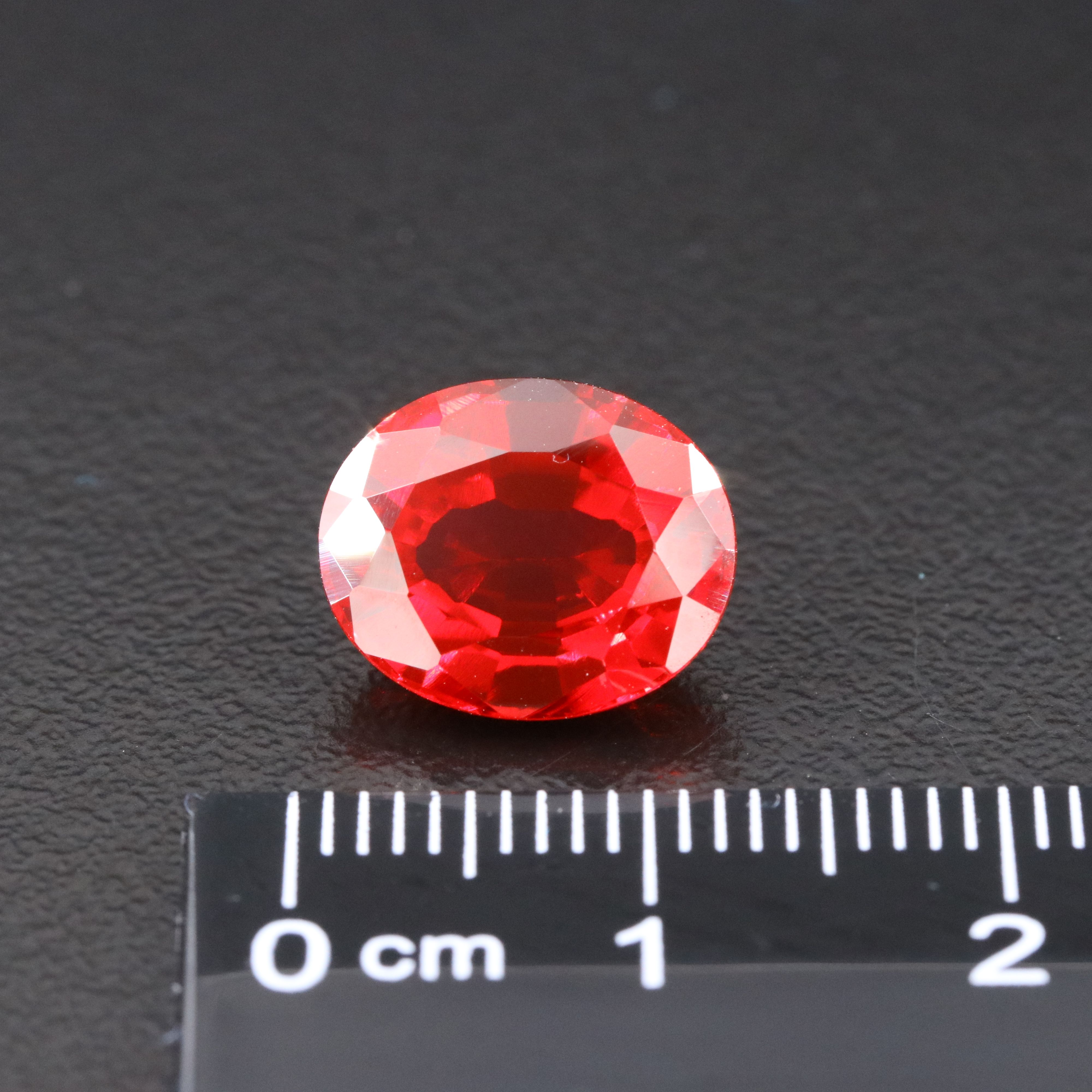 Loose 6.50 CT Lab Grown Ruby