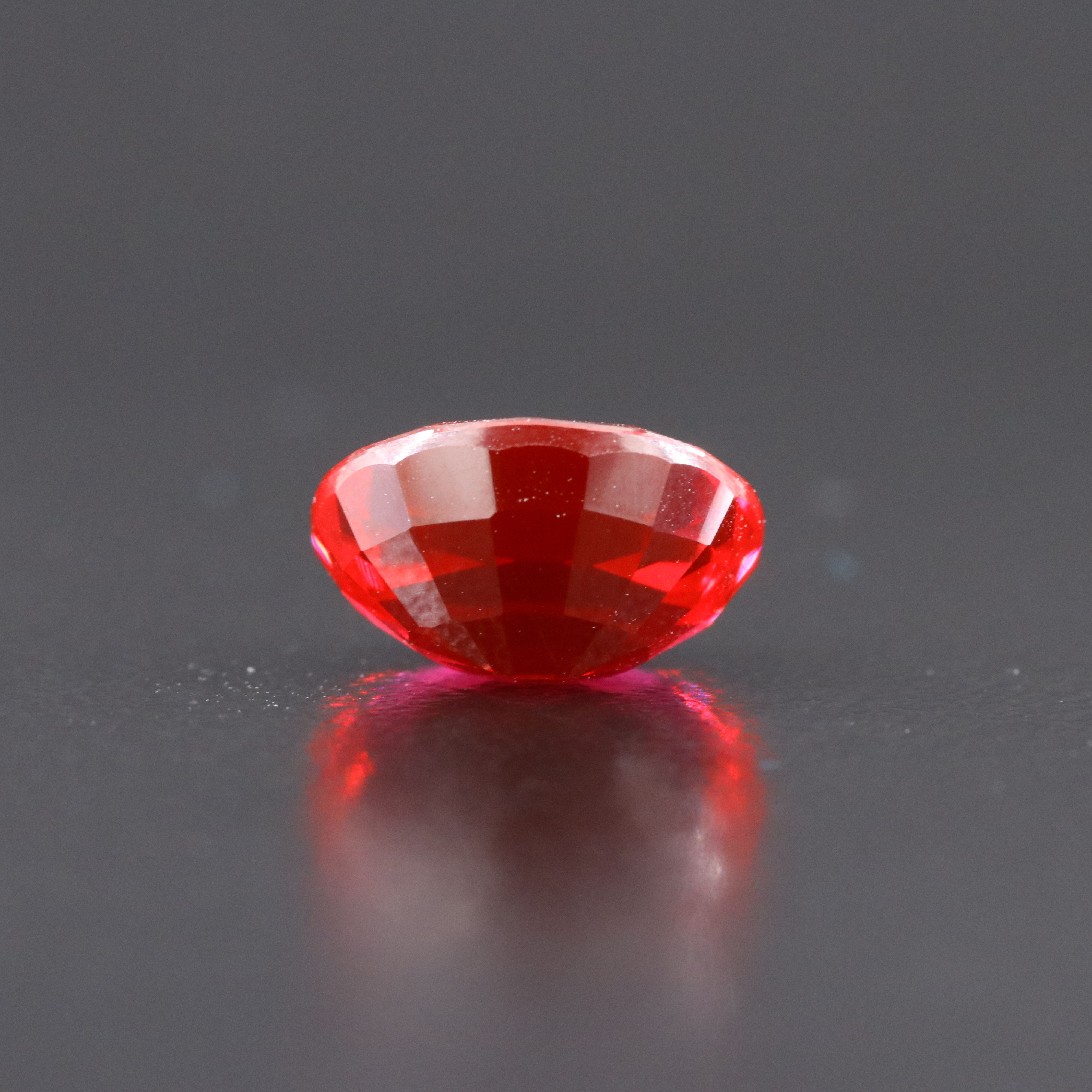Loose 6.50 CT Lab Grown Ruby
