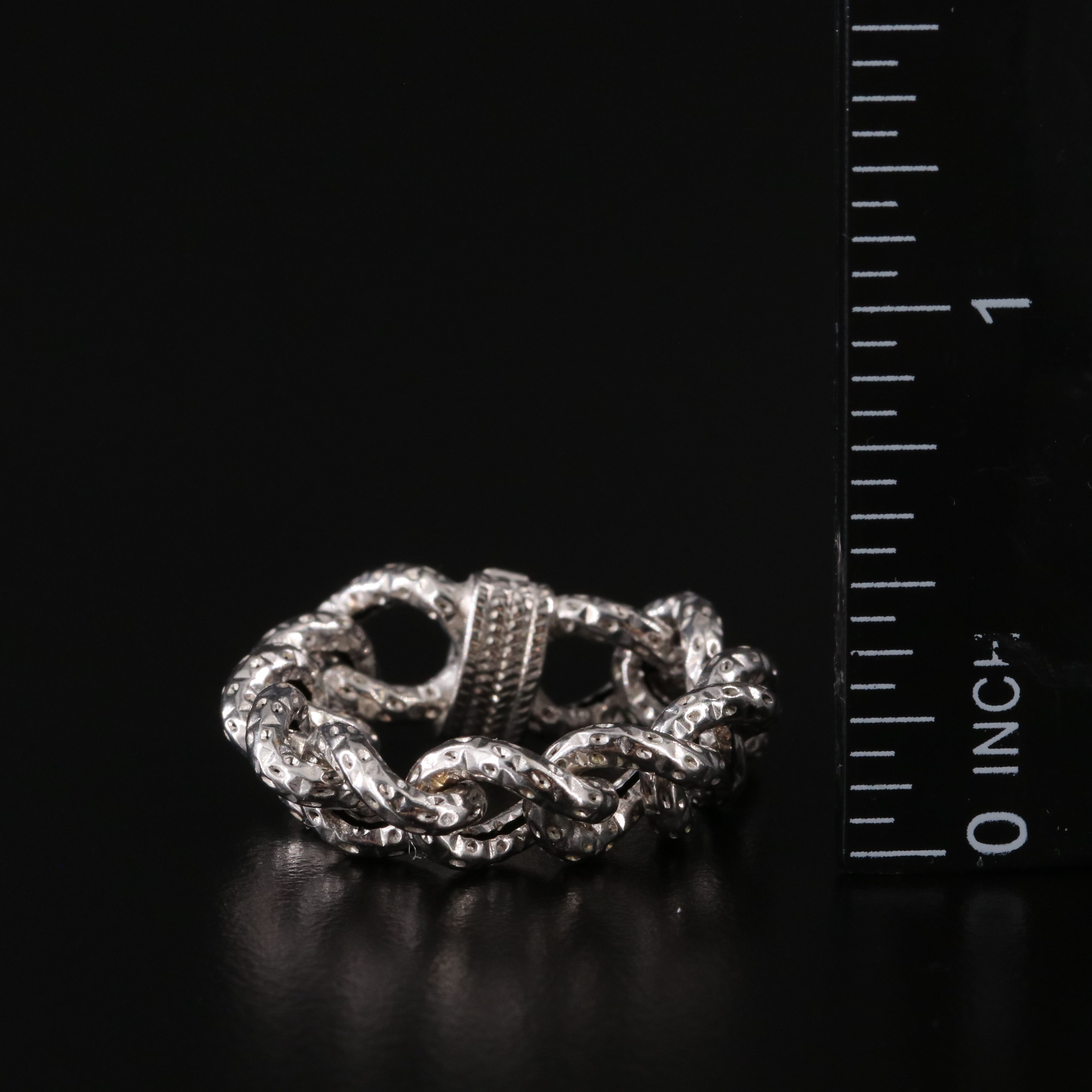 14K Articulated Chain Ring