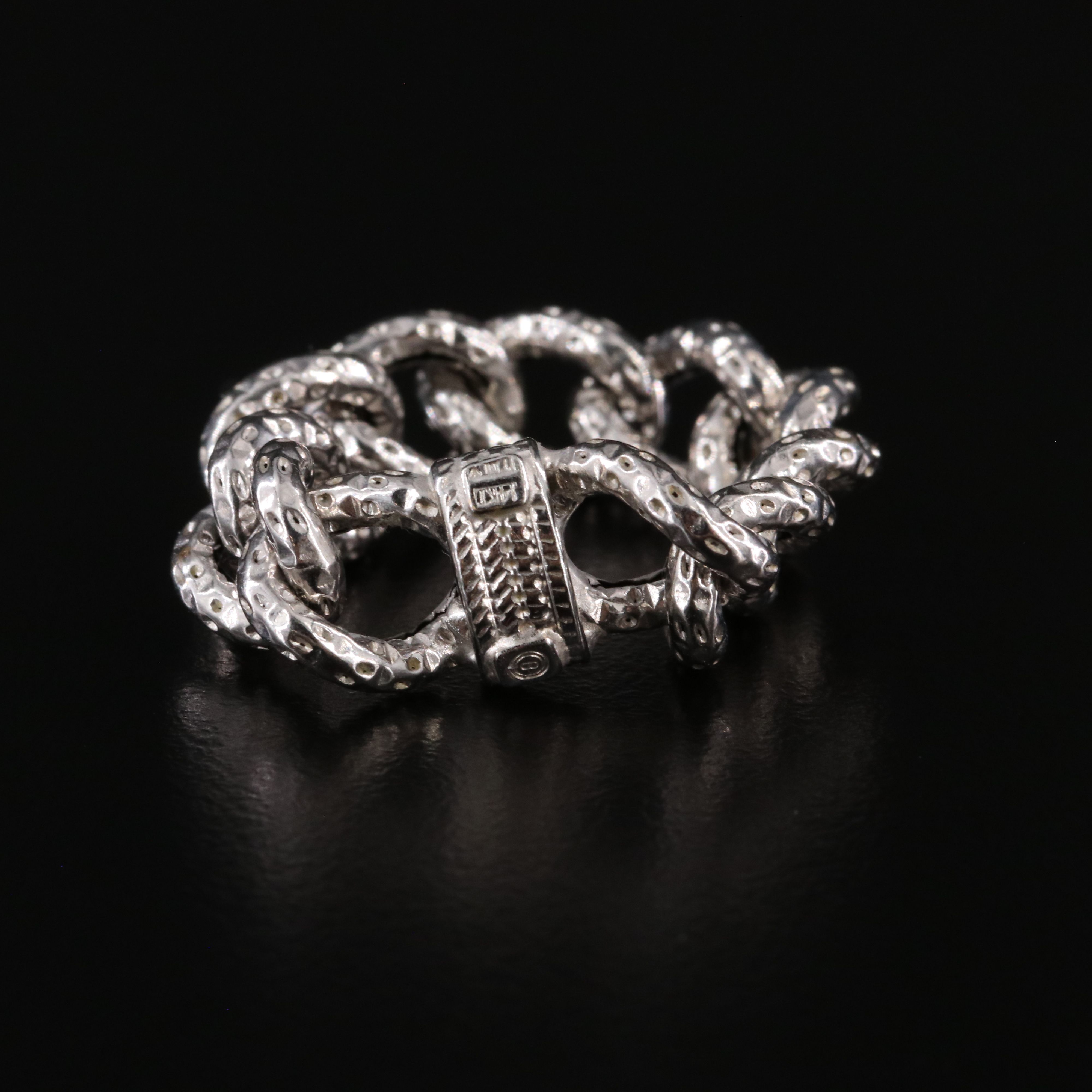 14K Articulated Chain Ring